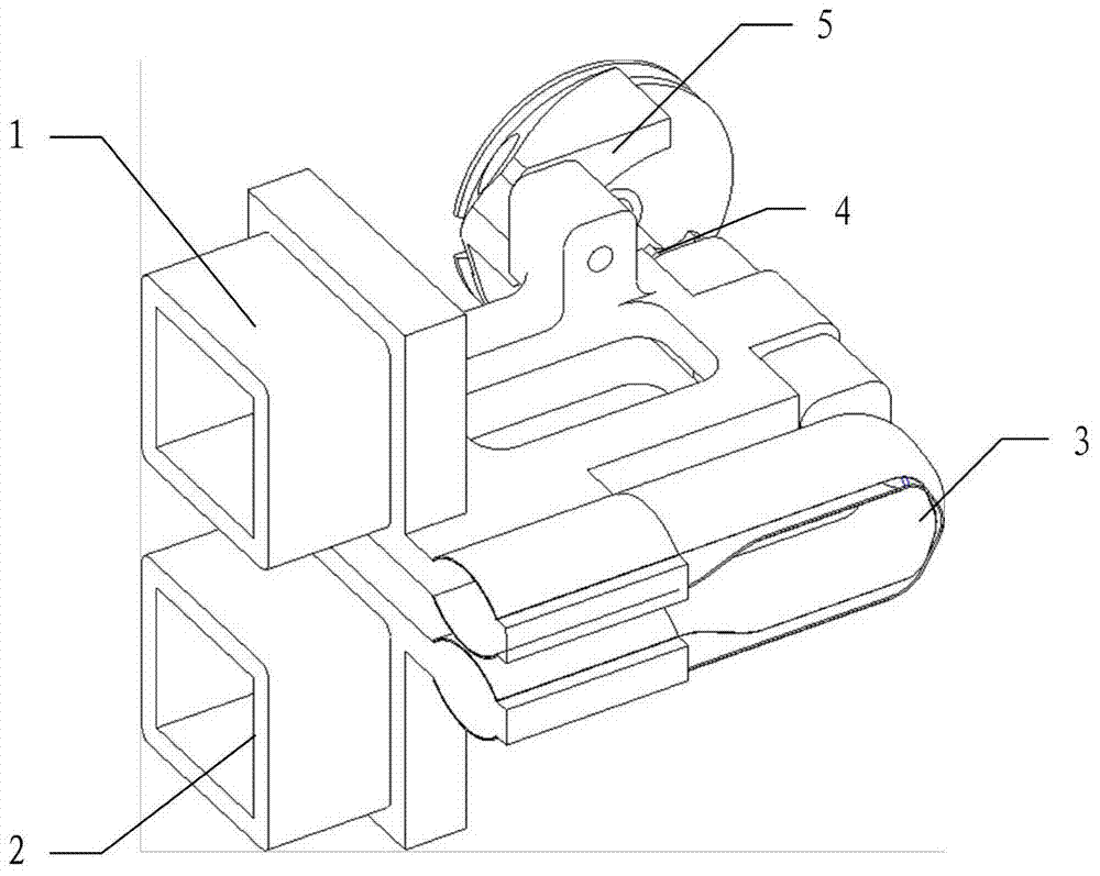 Novel non-magnetic self-locking hinge applicable to space deployable structures