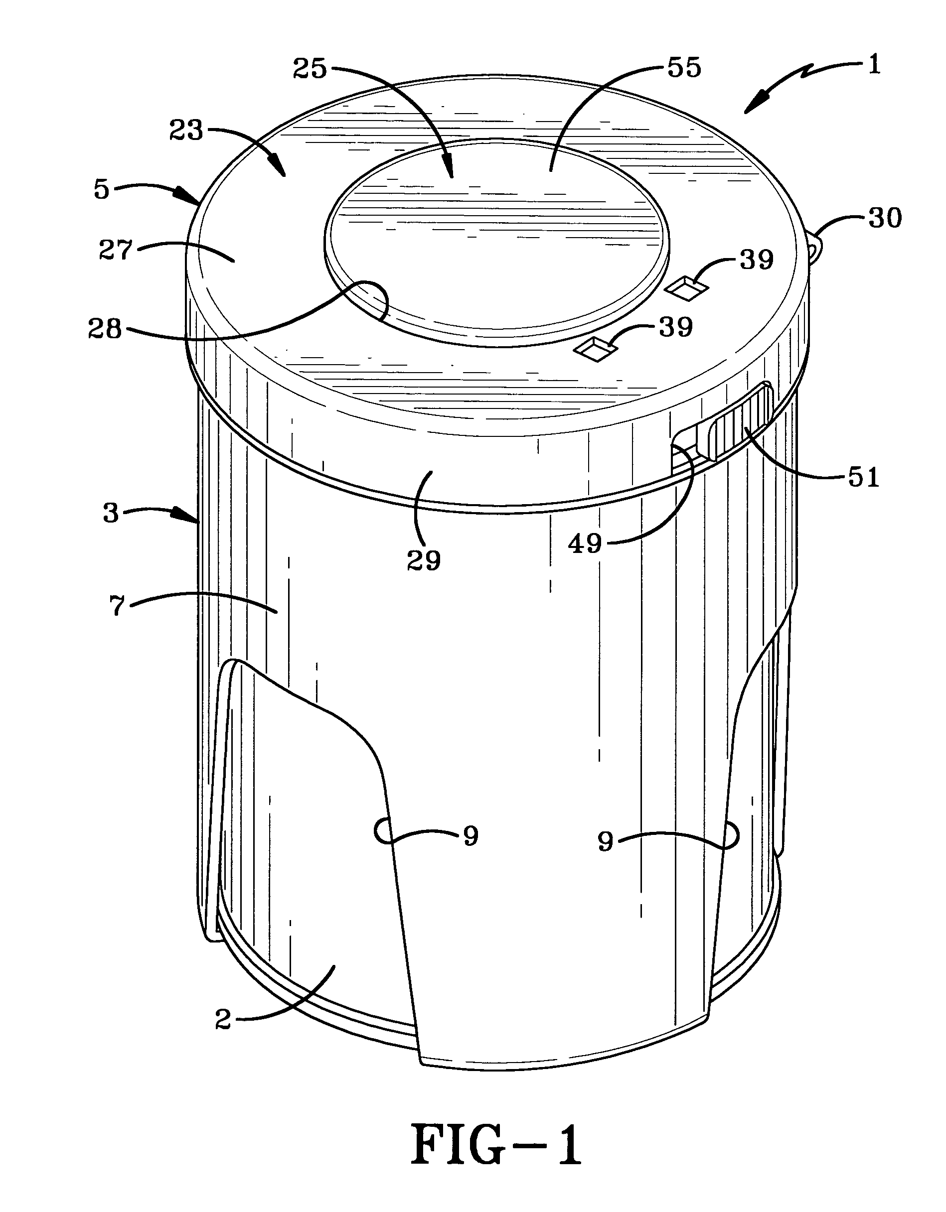 Security device for cylindrical merchandise