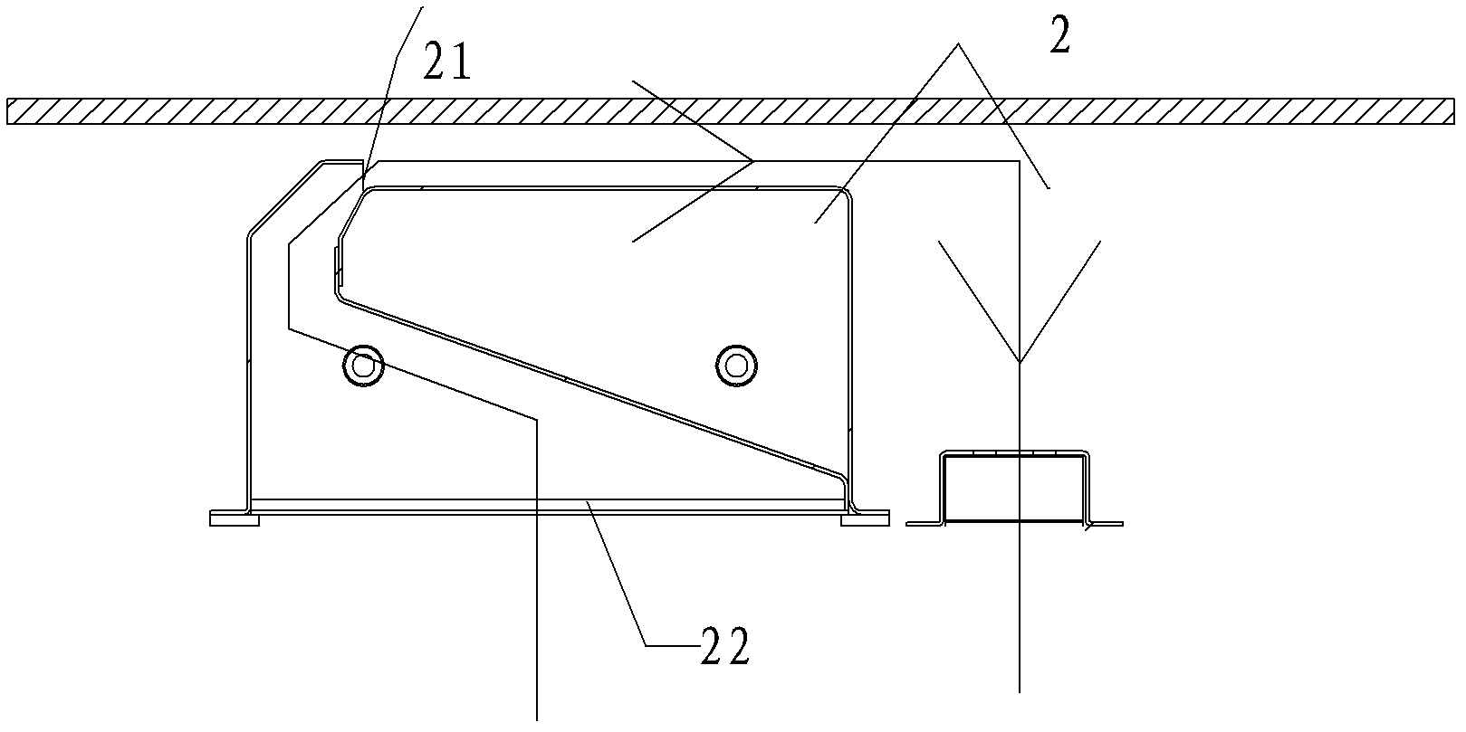 Drying channel of coating machine