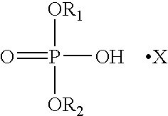 Neutralization of phosphate esters, compositions based upon and methods using same