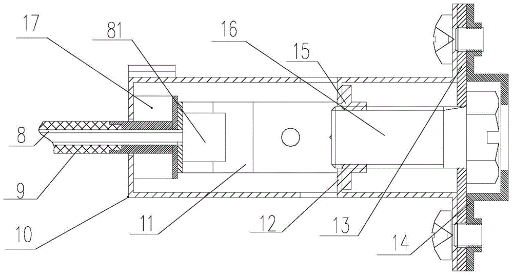 Gas cooker damper adjustment device