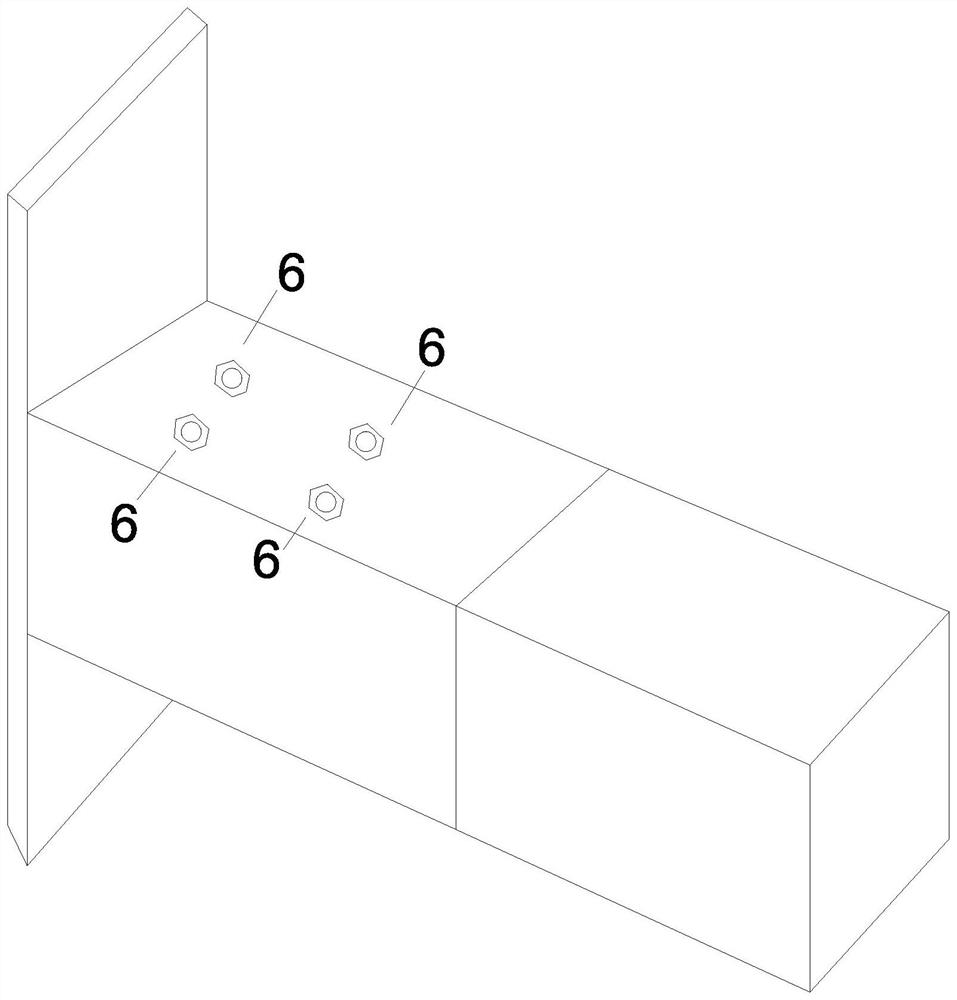 T-shaped assembly type node connecting structure of double steel plate-concrete composite shear wall