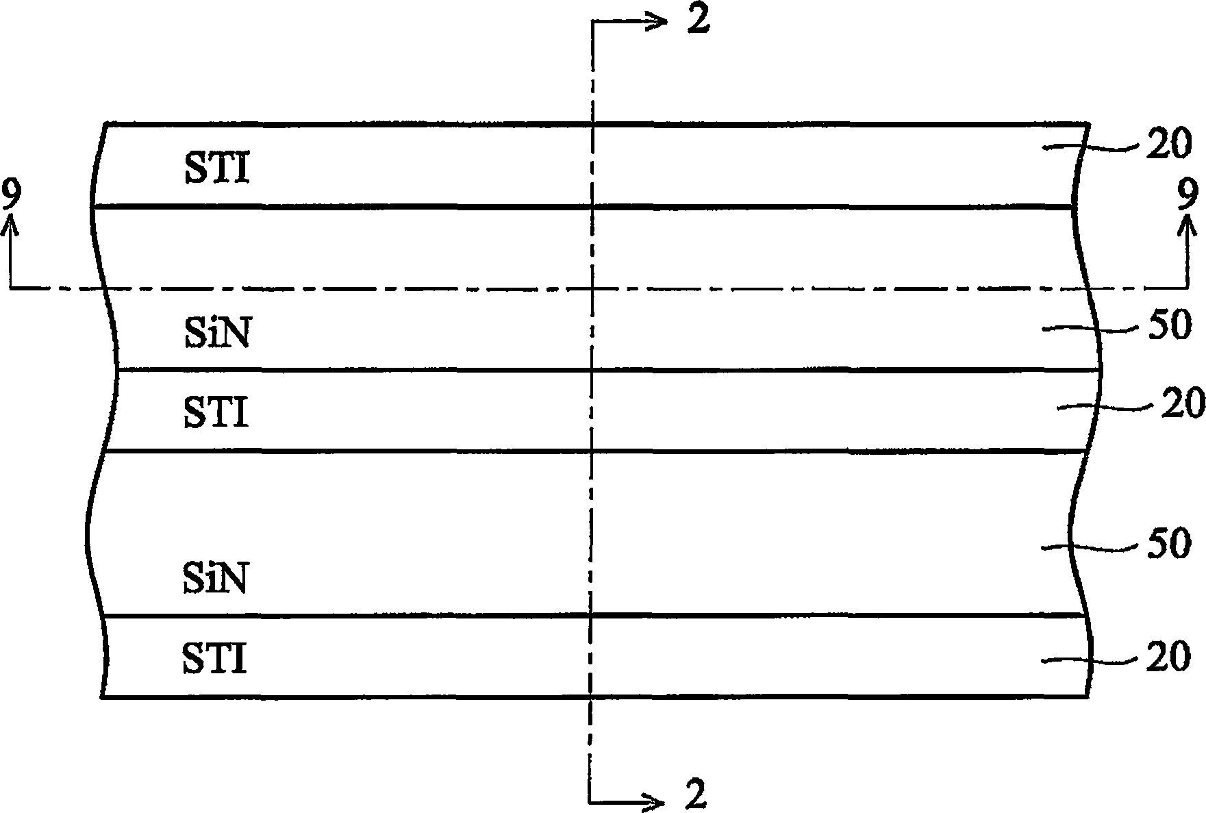 Separation grid flash element and manufacture method thereof