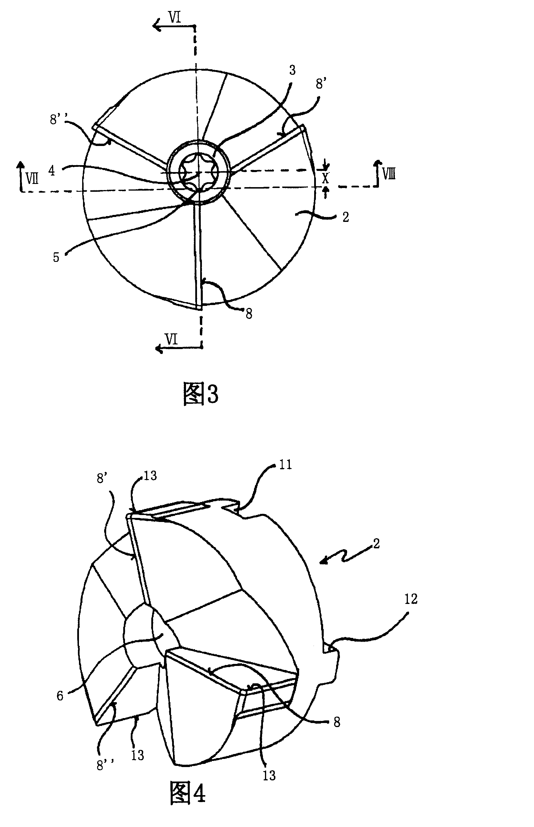 End milling cutter