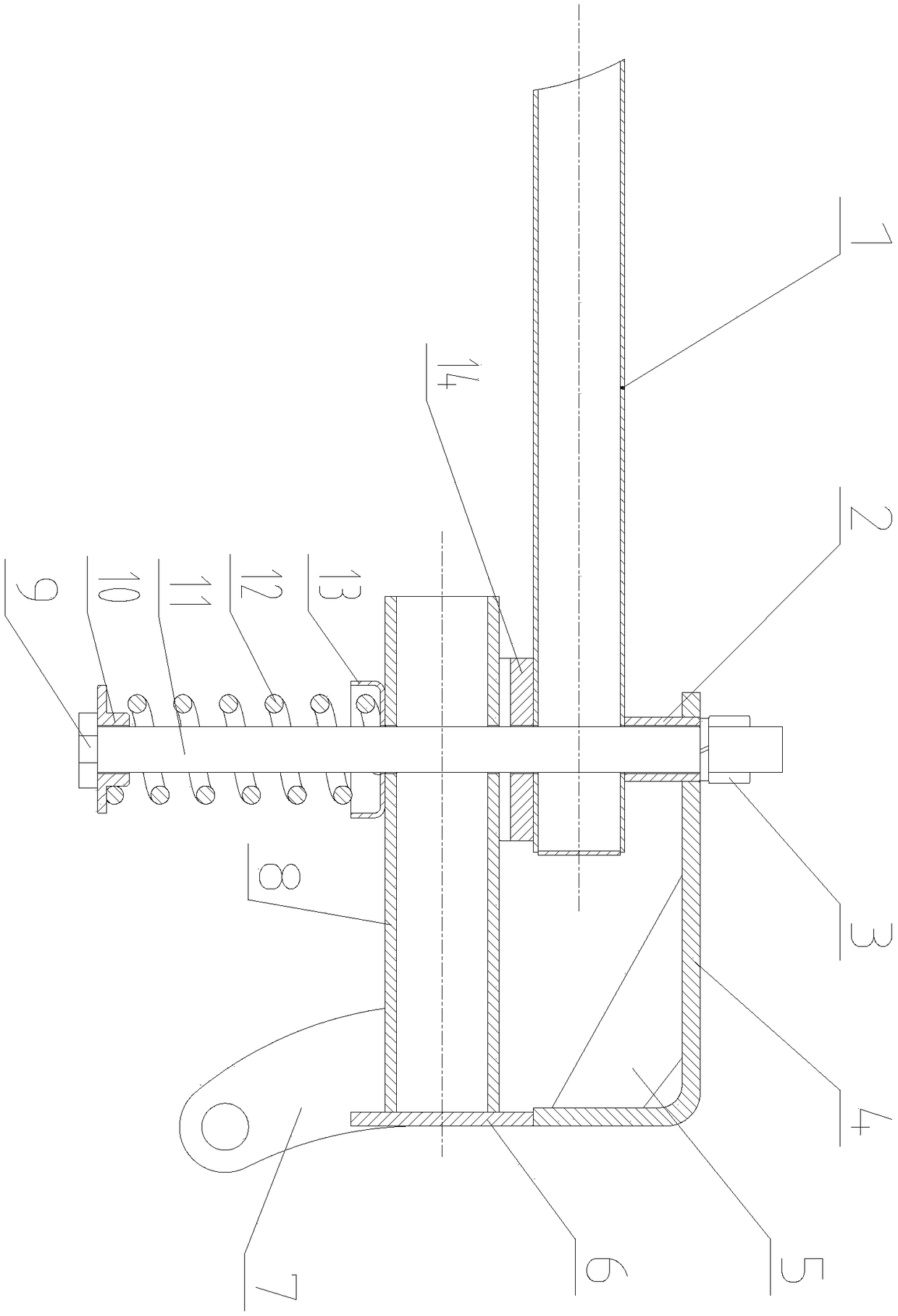 Boom Automatic Obstacle Avoidance Mechanism for Boom Sprayer