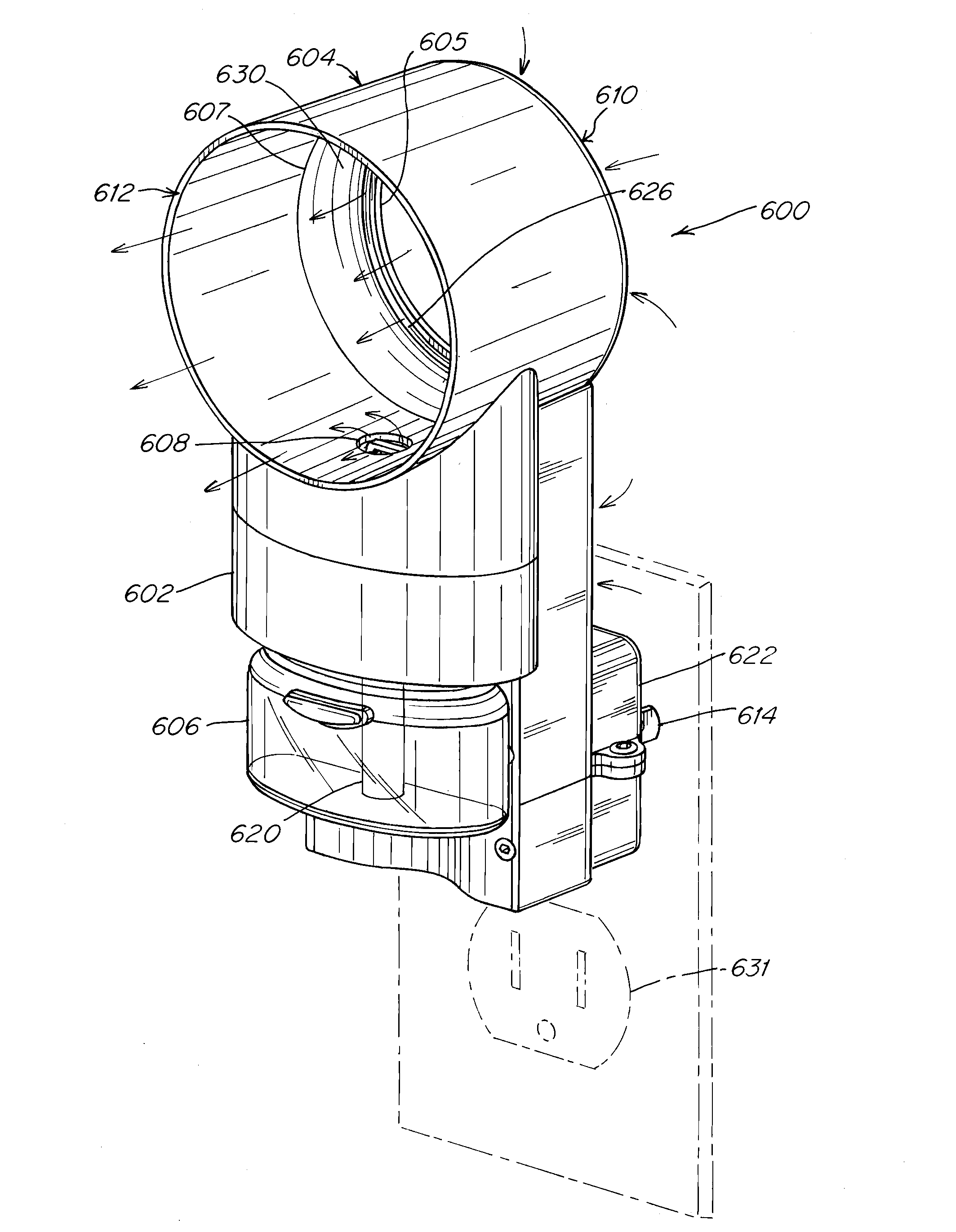 Aerodynamic formula dispersing apparatus