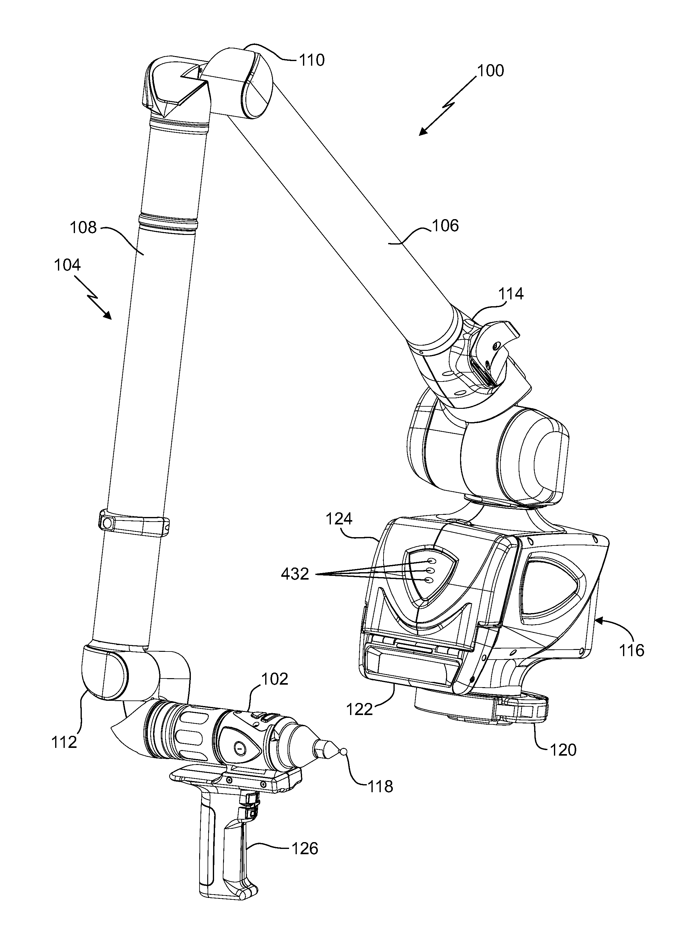 Measurement machine utilizing a barcode to identify an inspection plan for an object