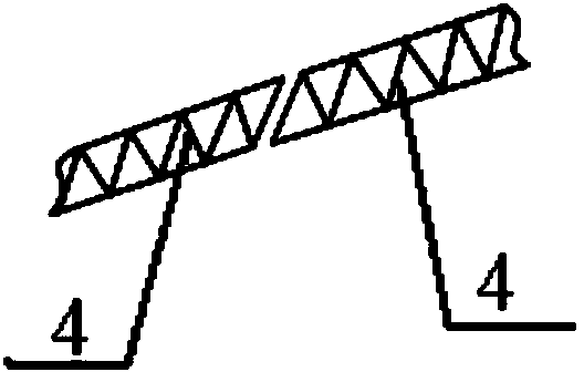 Mining dump truck bed with lining plates and mining dump truck