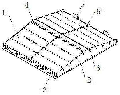 Overhead shutter opening and closing device
