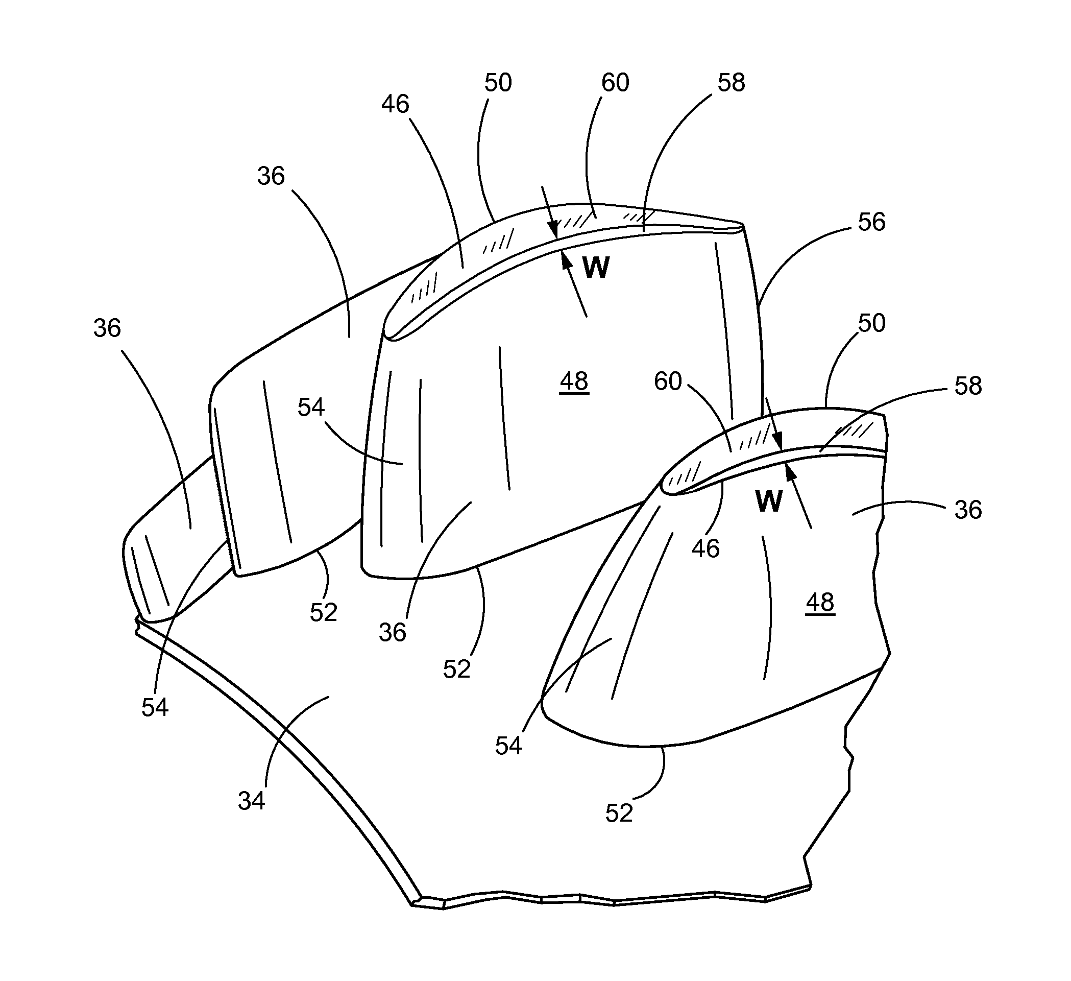 Fan Blade Tip as a Cutting Tool