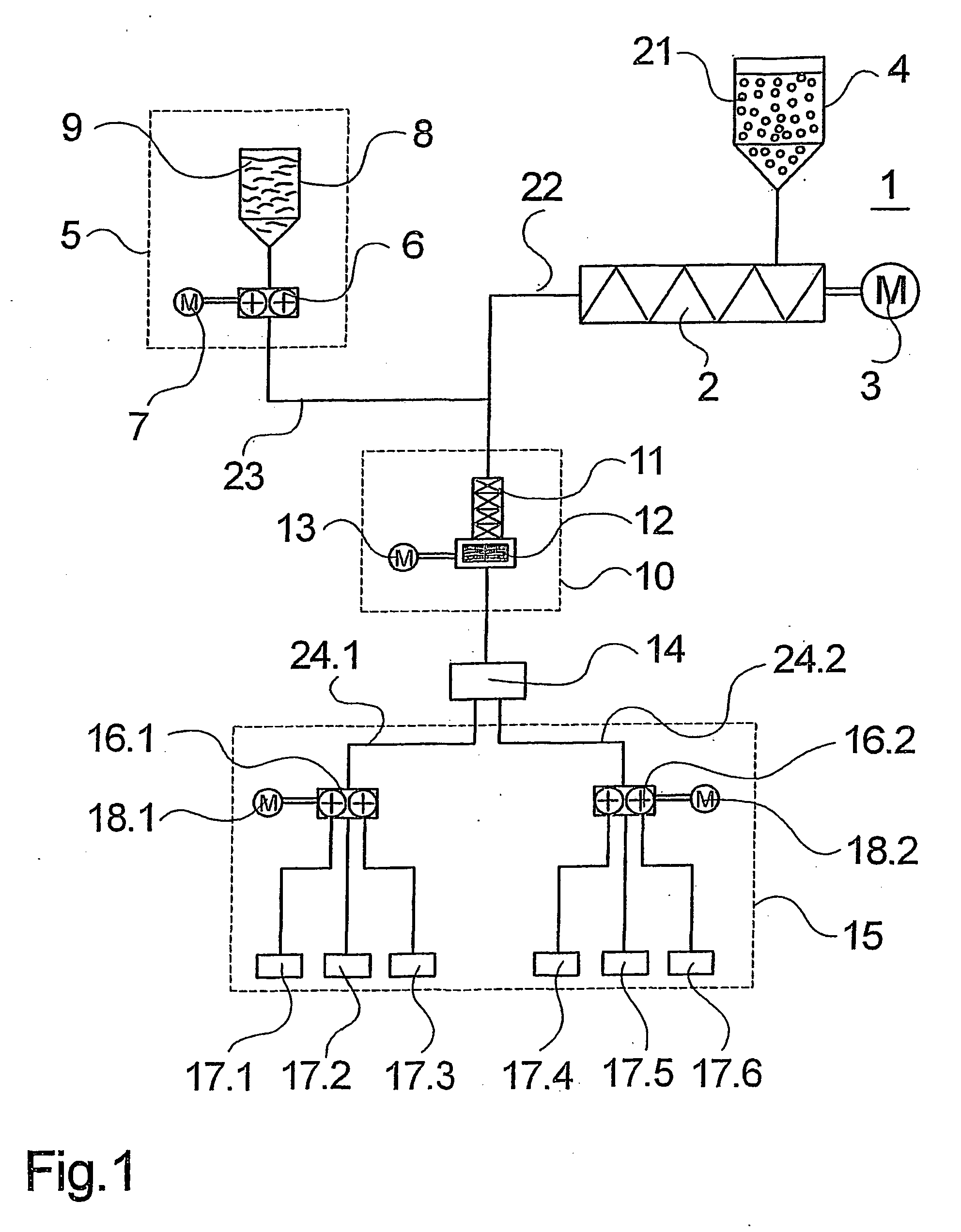 Apparatus and method for melt spinning dyed yarn filaments