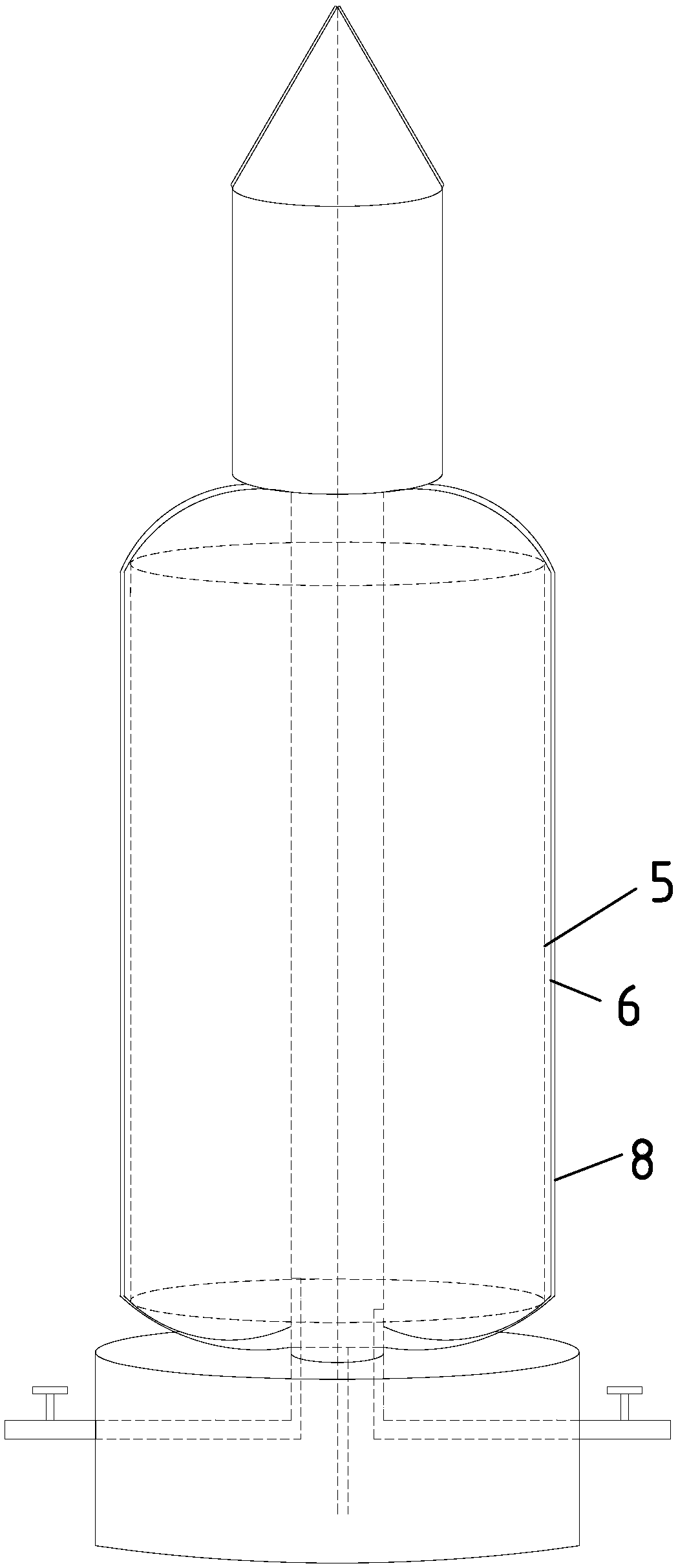 Abdominal puncture rod and puncture outfit with electric knife and extraction balloon
