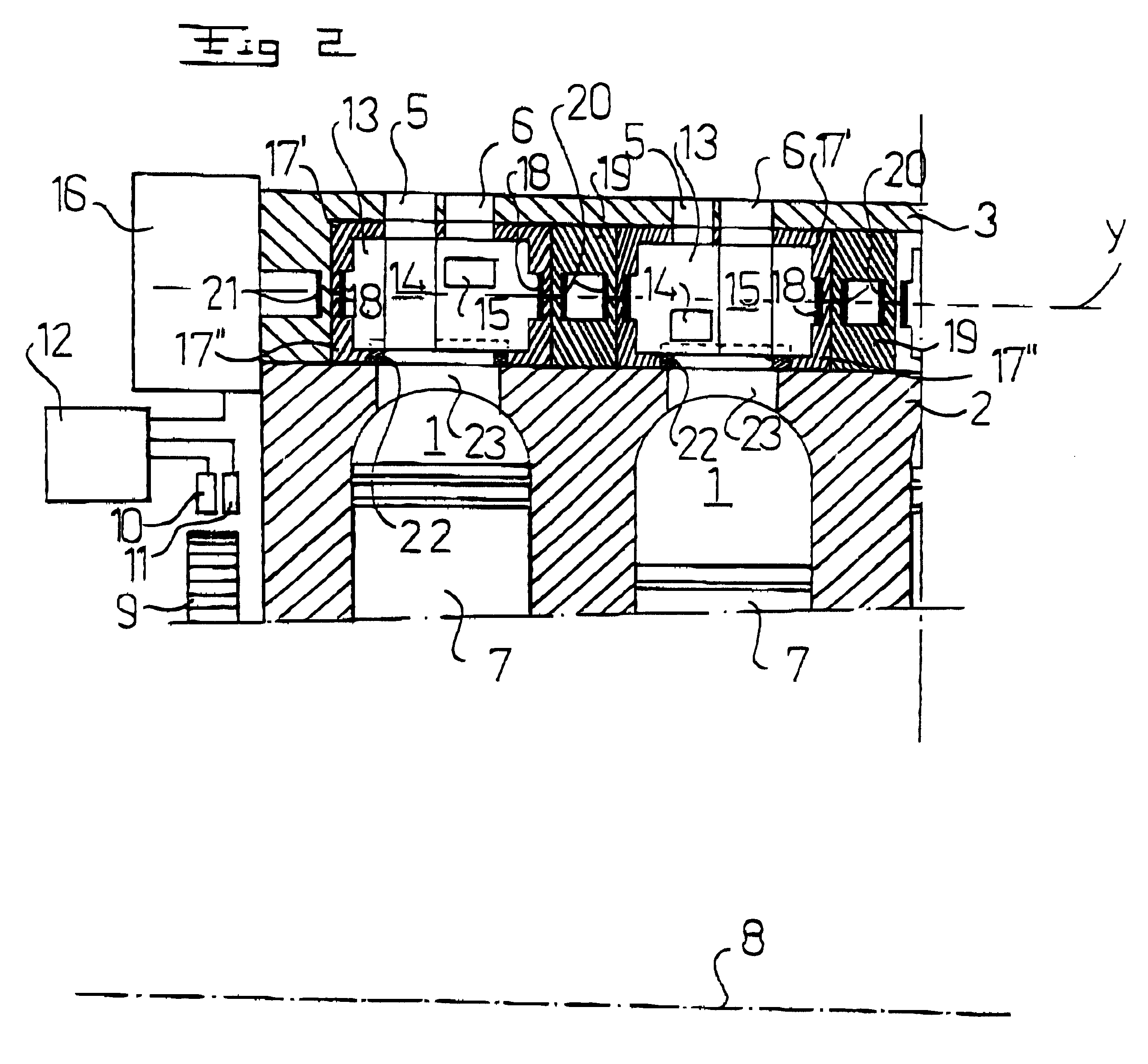 Valve device for an internal combustion engine