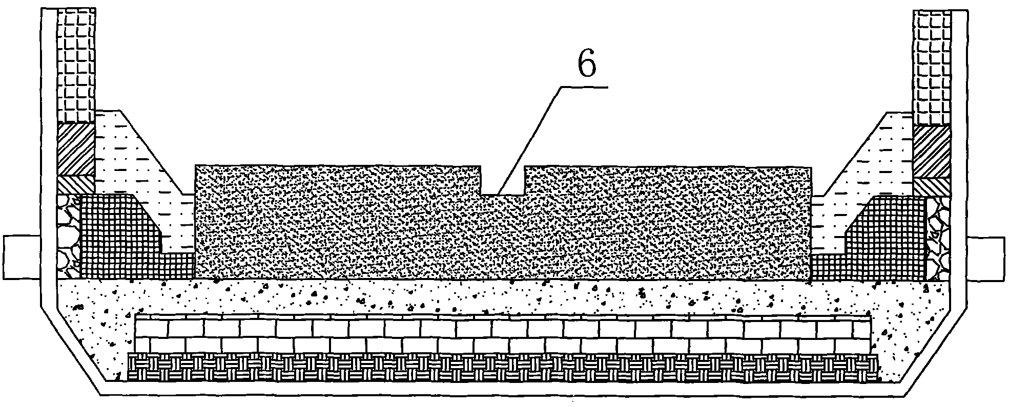 Building method of aluminum electrolysis cell