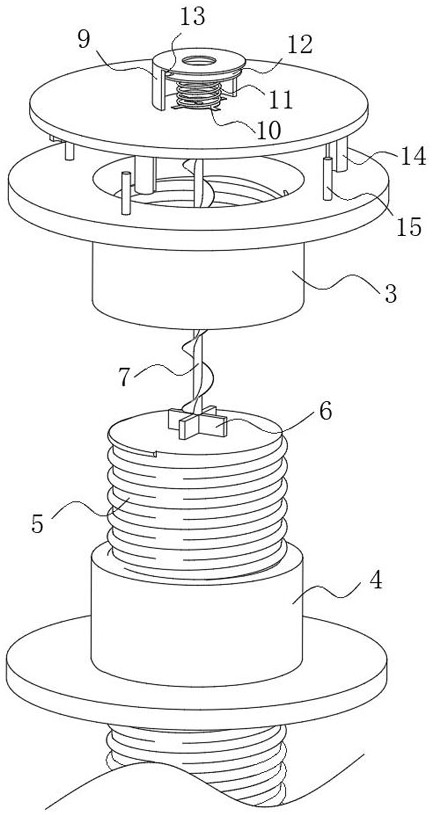 Fixing device for building mechanical and electrical equipment