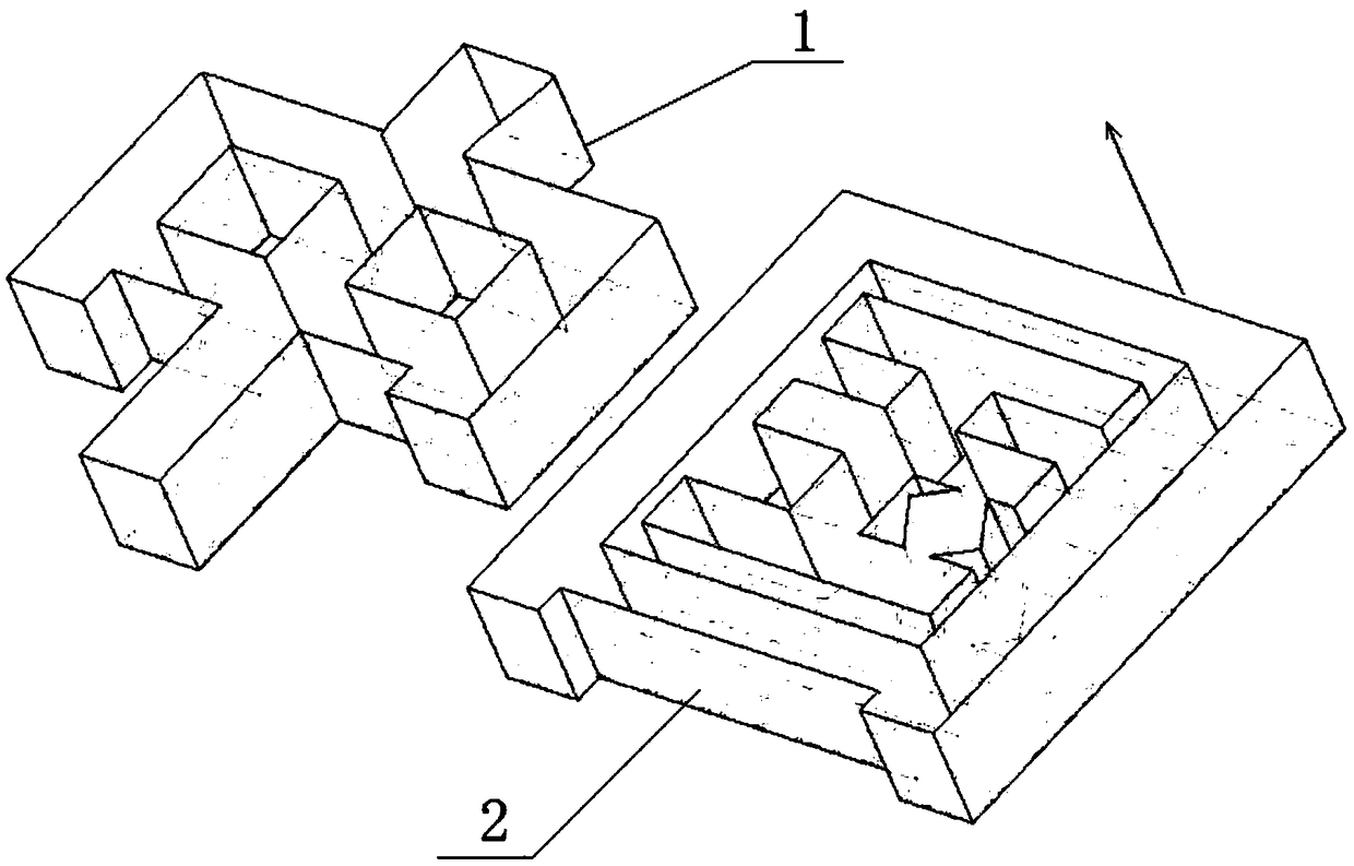 Preparation method of three-dimensional luminous character with supporting layer