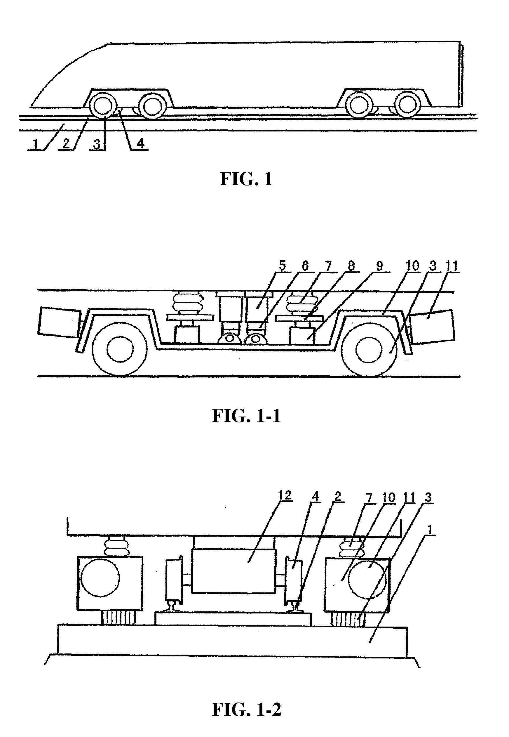 Road and rail vehicle and track therefor