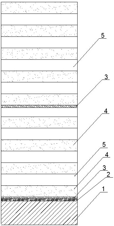 A high-reflection film layer for laser devices with high temperature resistance and strong acid corrosion resistance in exhaust gas and its preparation method