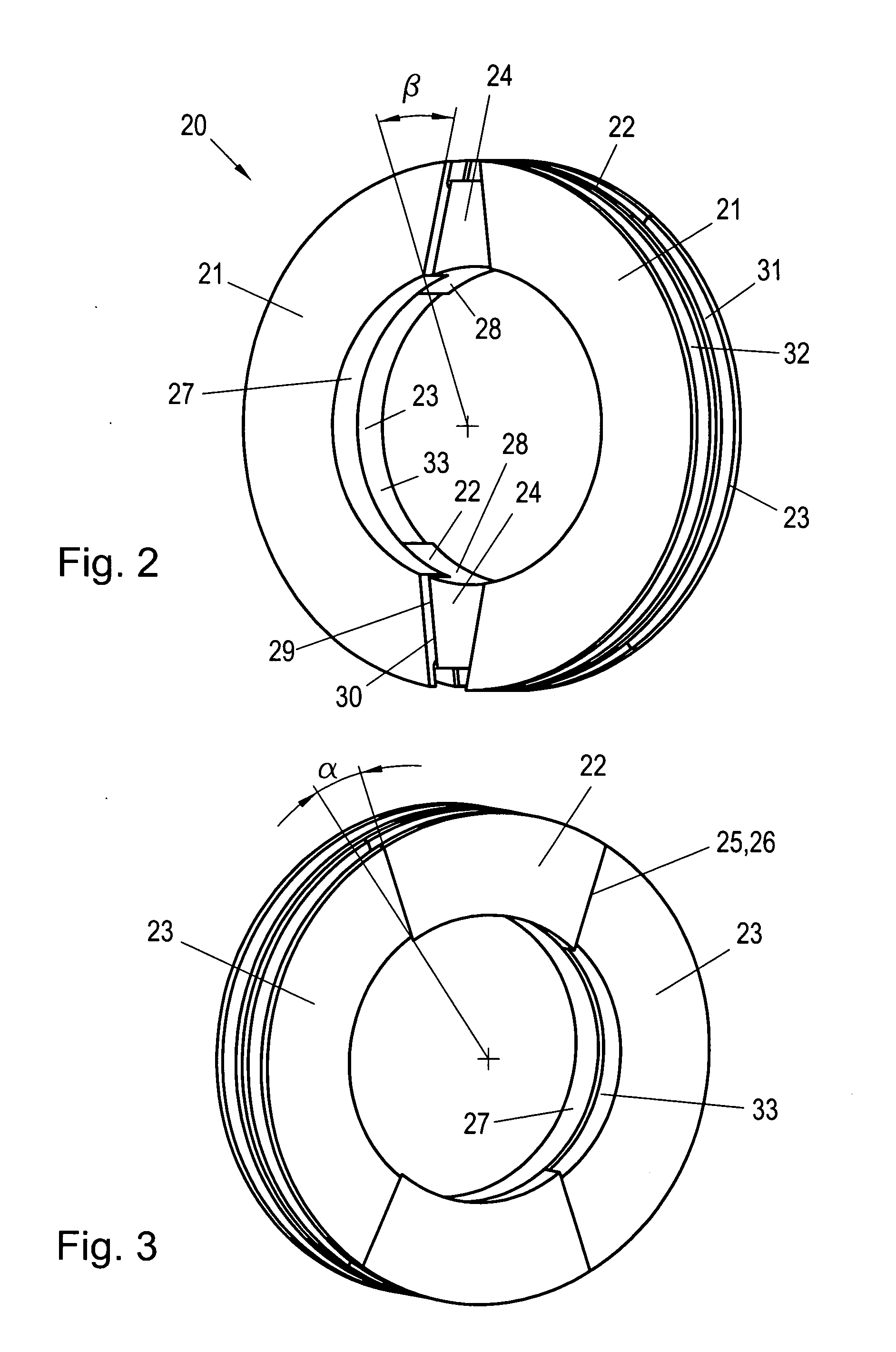 Segmented packing ring