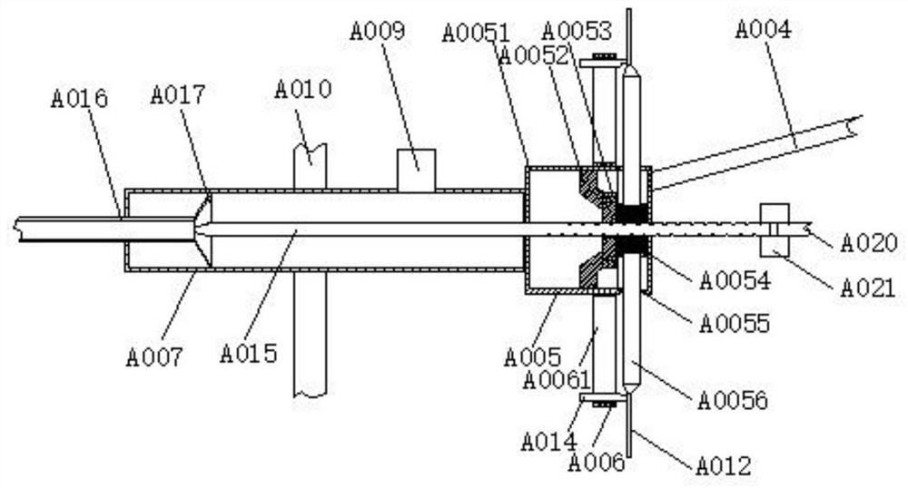 A medical device fixture with good blessing effect and avoiding contamination of the device