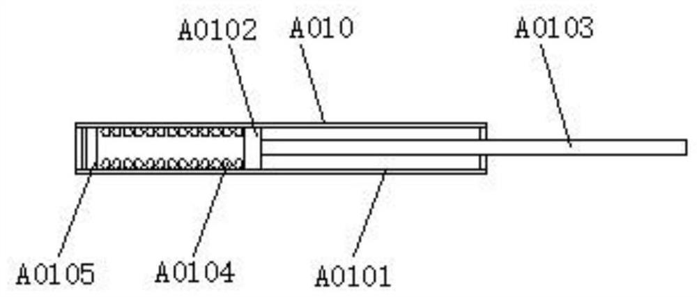 A medical device fixture with good blessing effect and avoiding contamination of the device