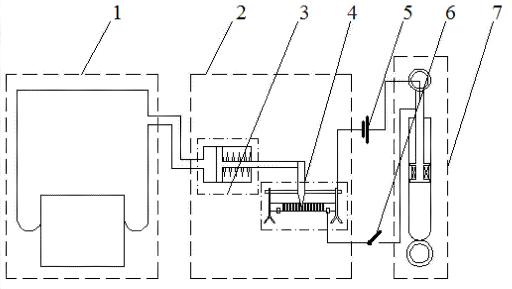 A load-sensing variable damping electromagnetic vibration damping system