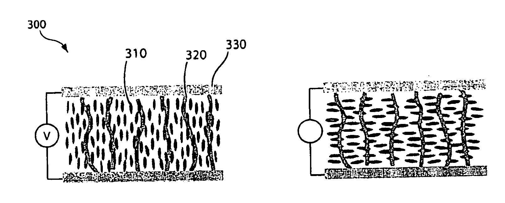 Devices and methods involving polymers aligned via interchain interactions