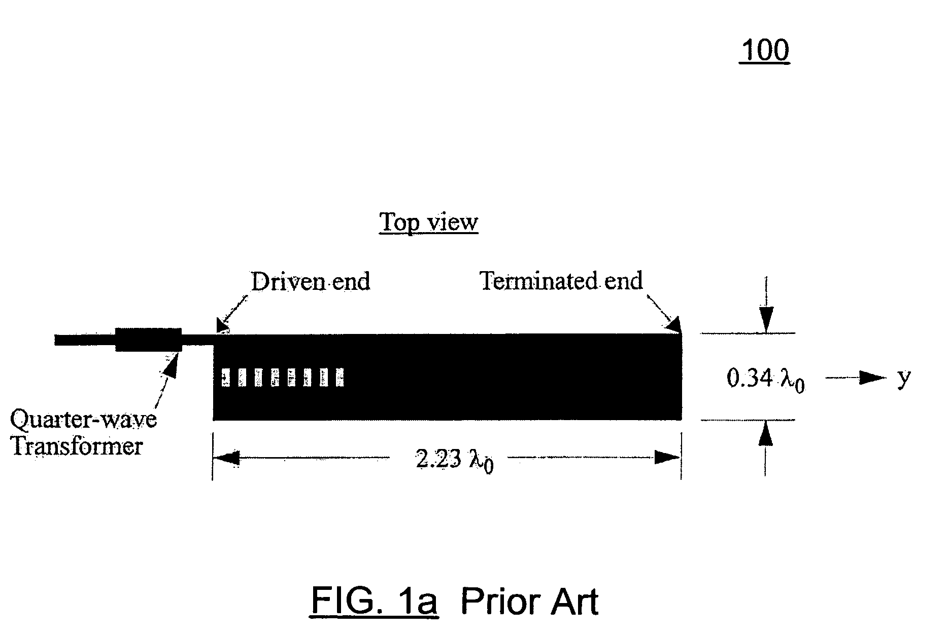 Fixed-frequency beam-steerable leaky-wave microstrip antenna