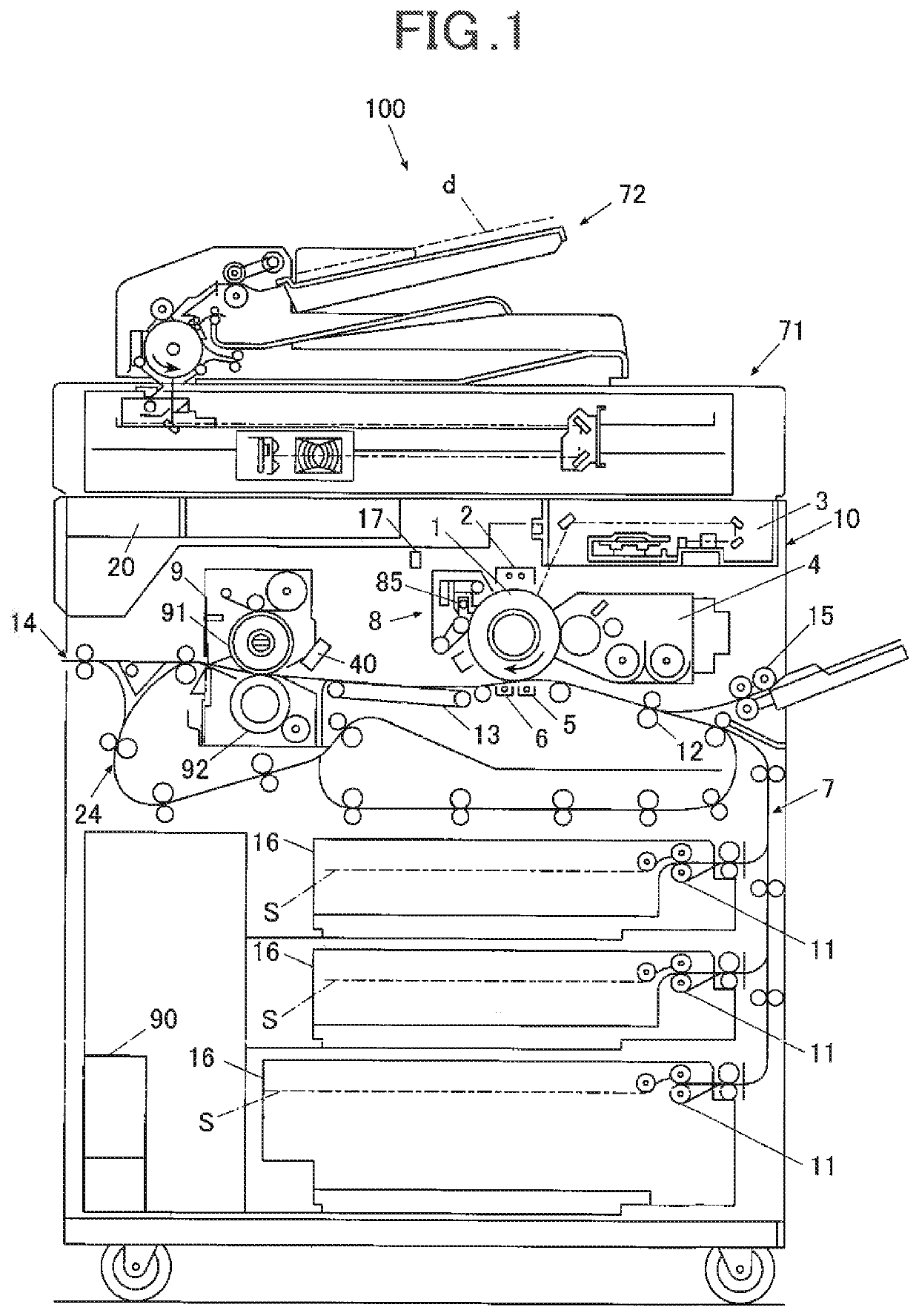 Electrostatic image developing toner and image forming method