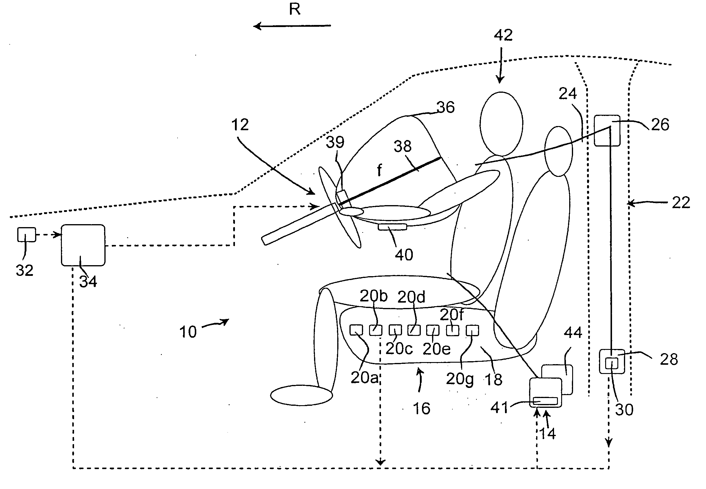 Vehicle occupant safety system and method for detecting the position of a vehicle occupant