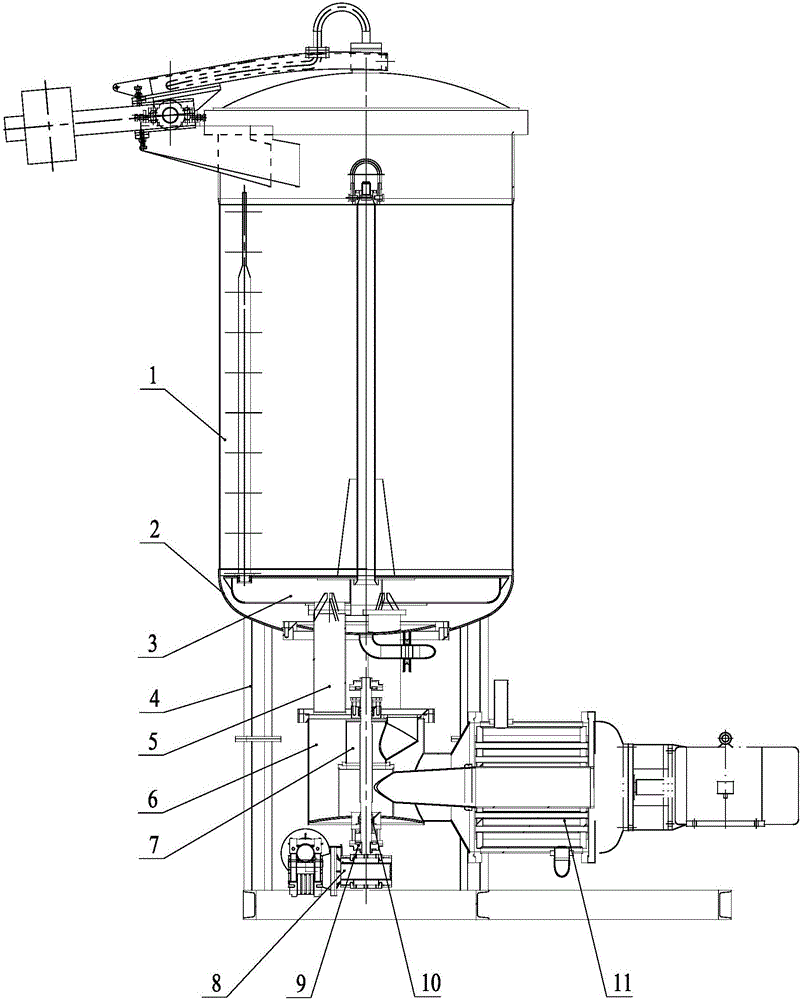 Dyeing equipment and method allowing dye liquor to flow inwards and outwards at the same time