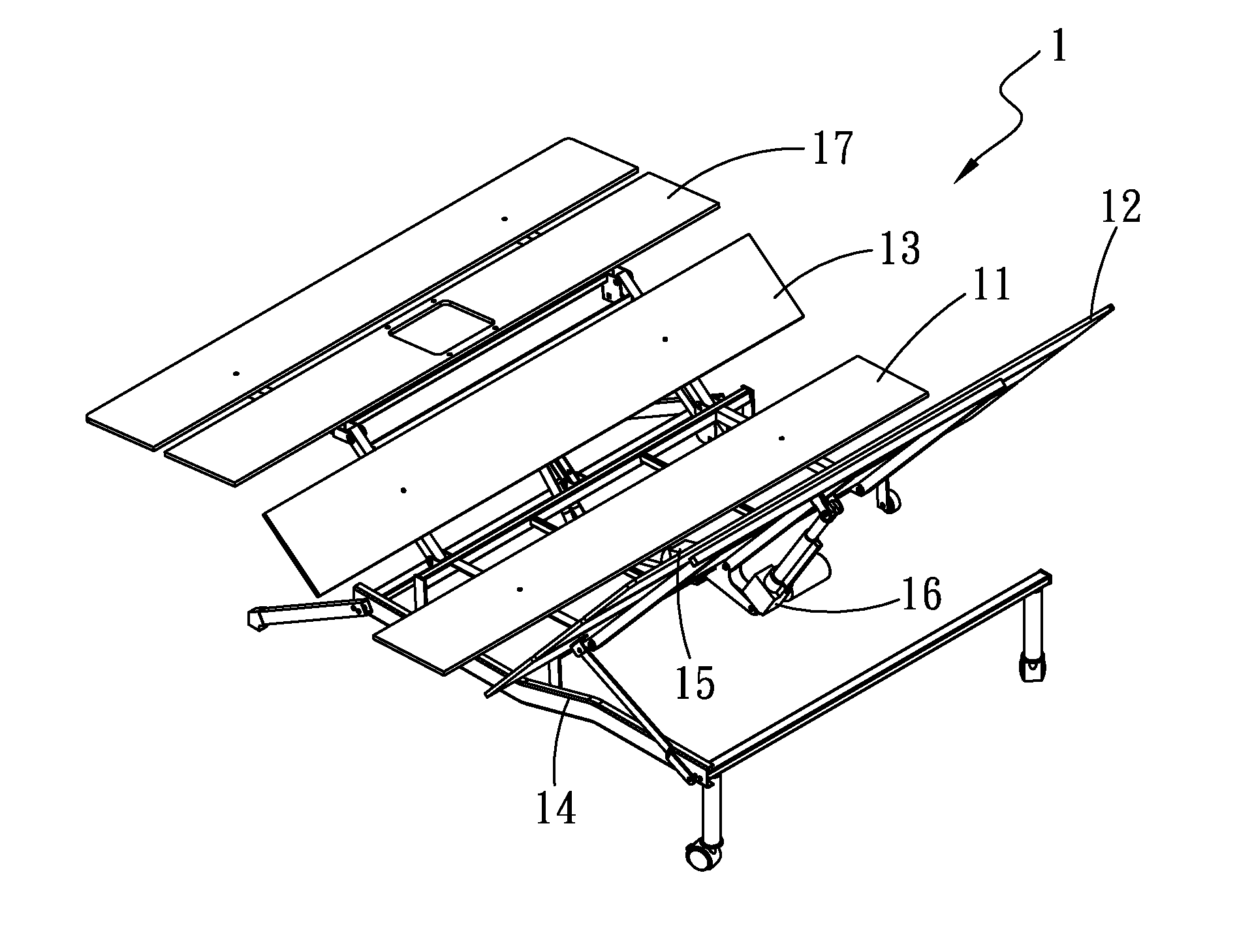 Bed structure