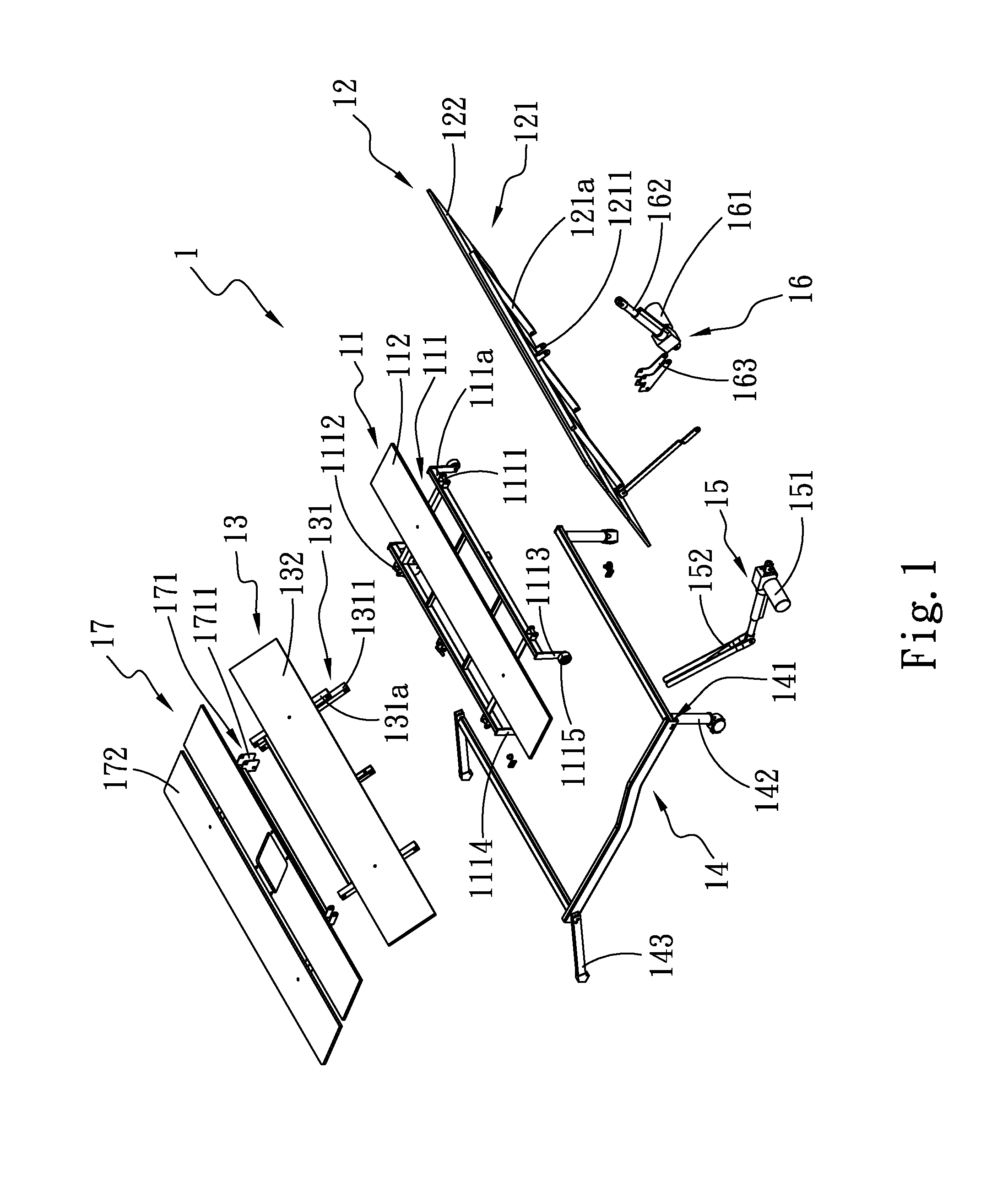 Bed structure