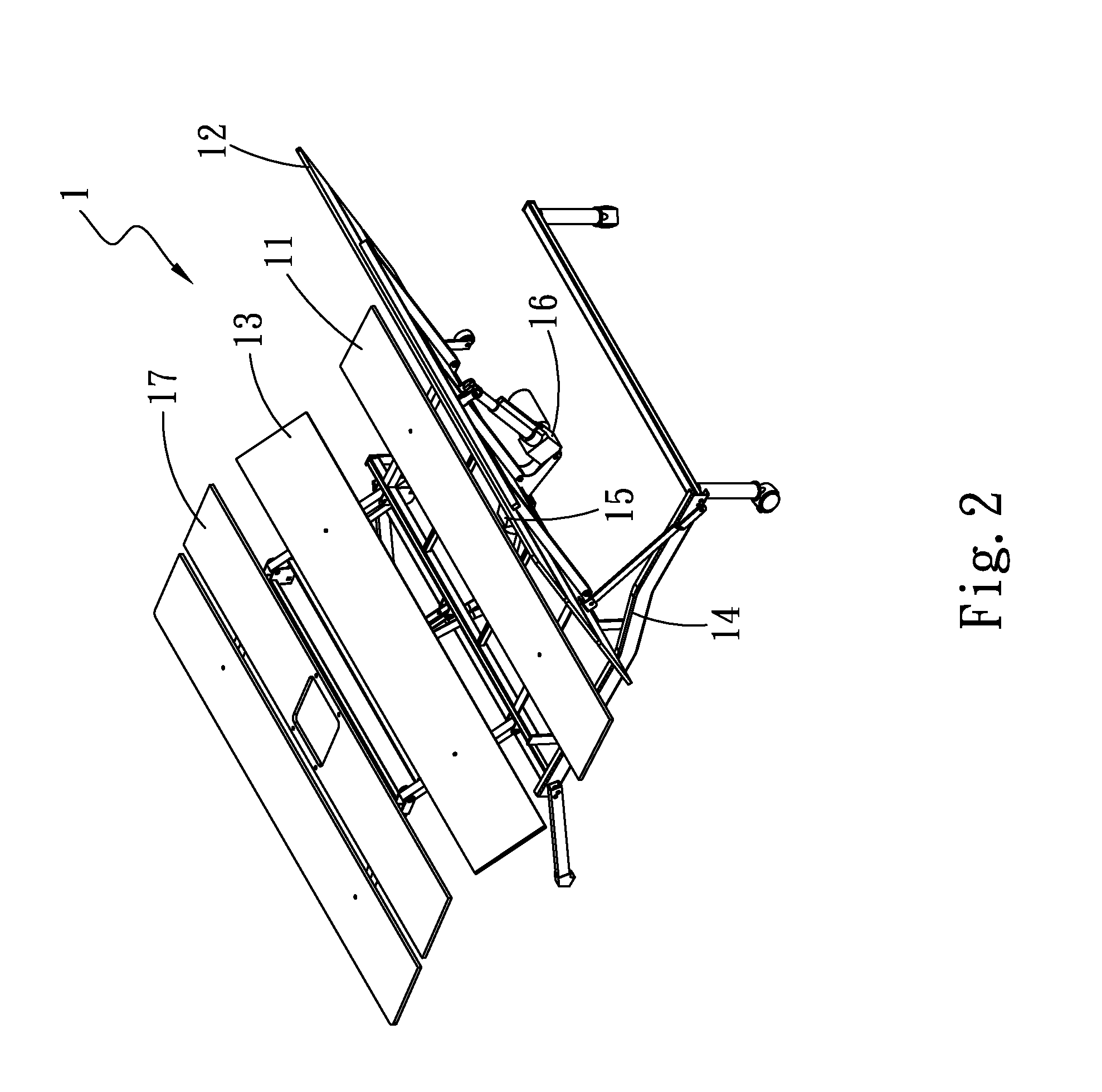 Bed structure