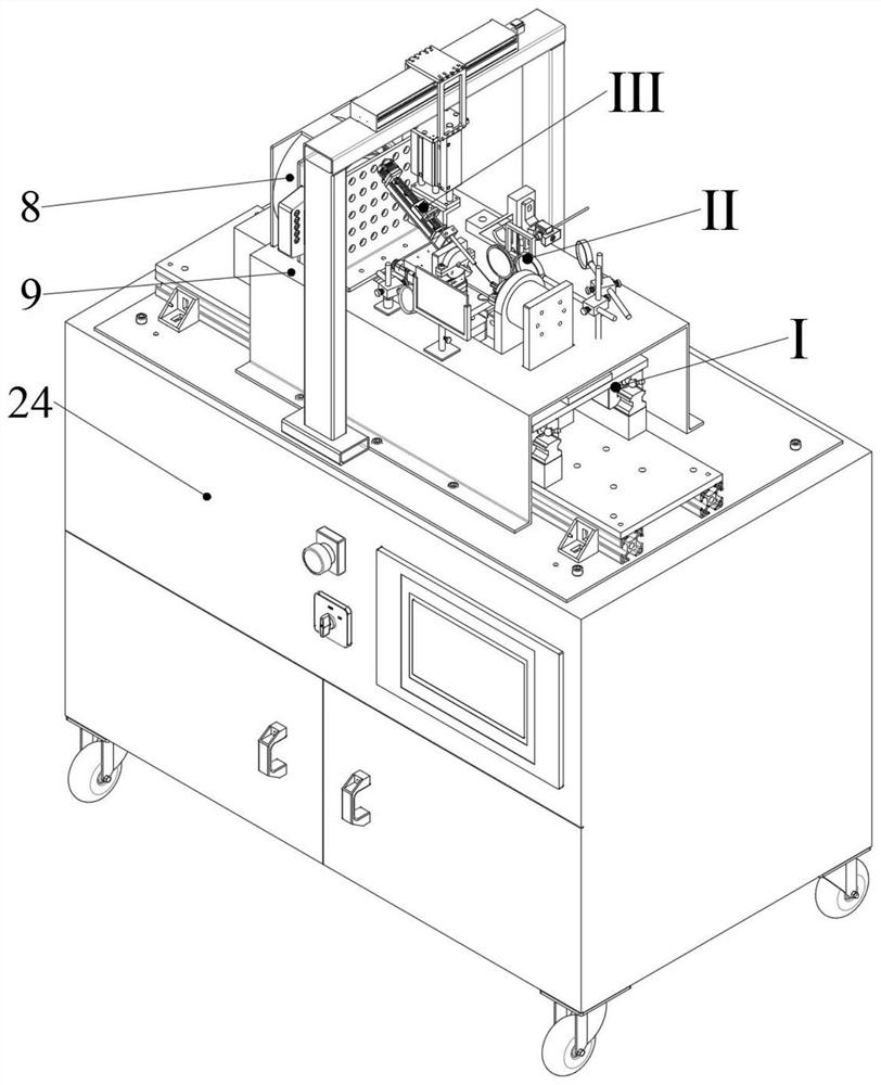 Industrial robot electrical connector surface abrasion detection method and device