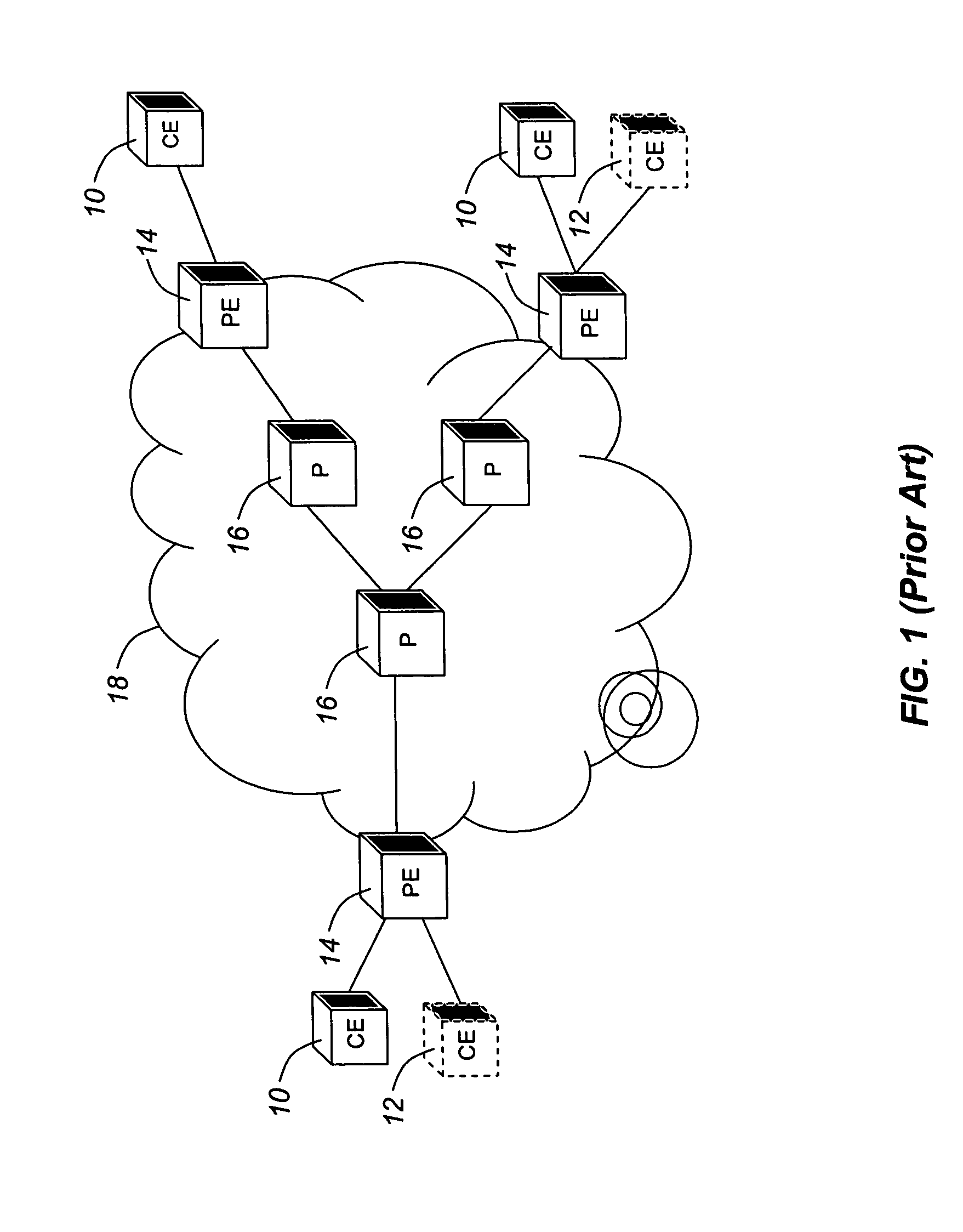 Flexible mechanism for supporting virtual private network services based on source-independent distributed advertisements