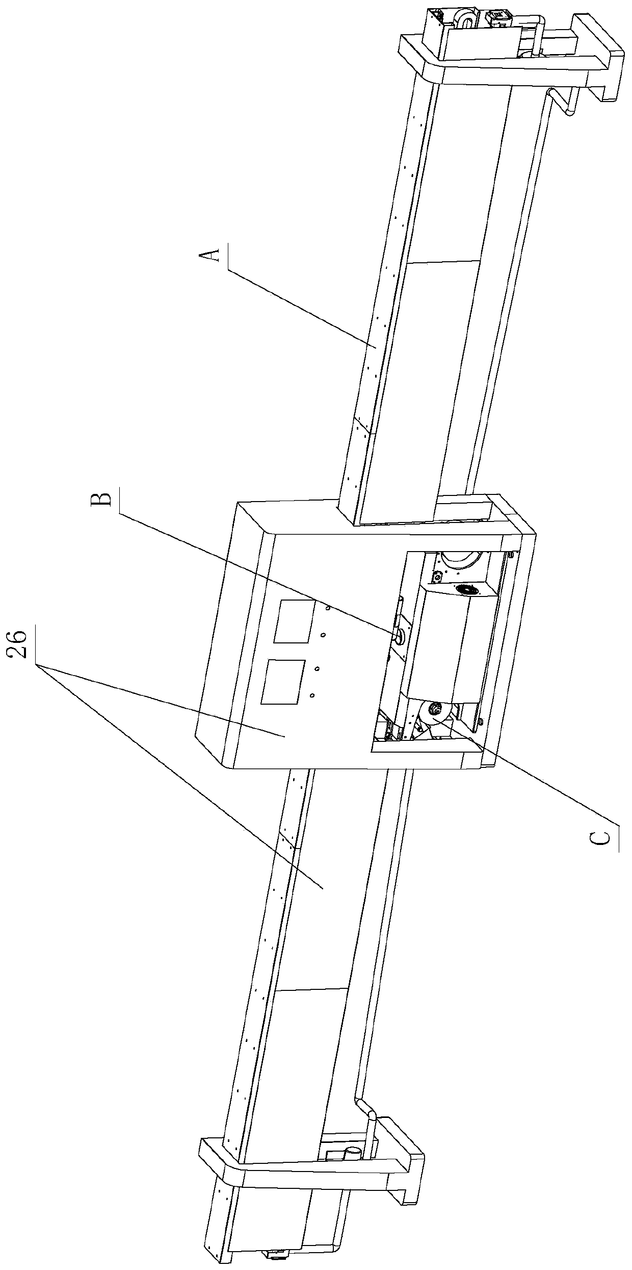 Full-automatic material detection equipment