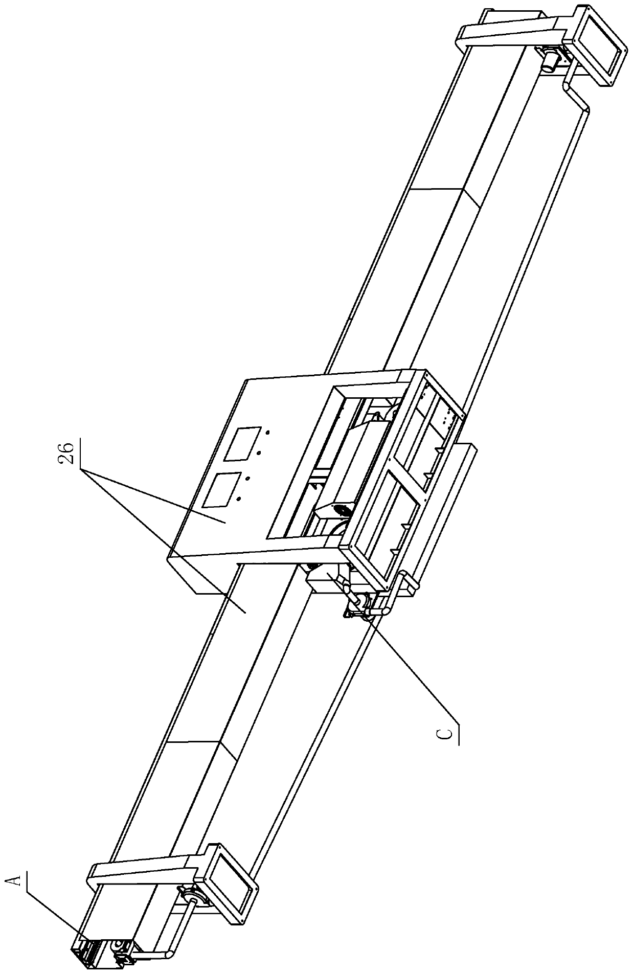 Full-automatic material detection equipment