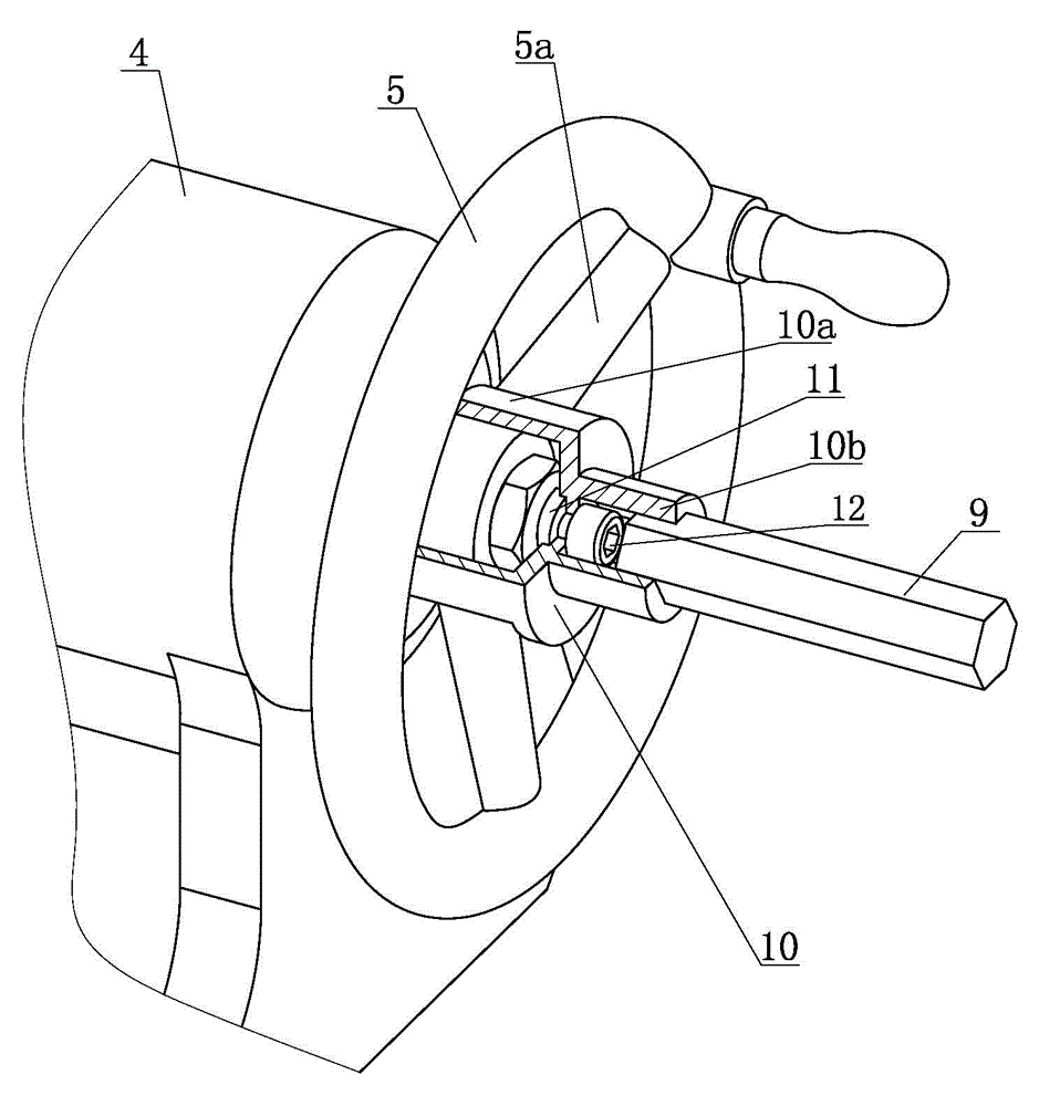 Lathe tailstock power feed unit