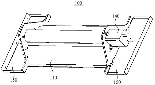 Light plasma generation device, disinfection cabinet and disinfection method