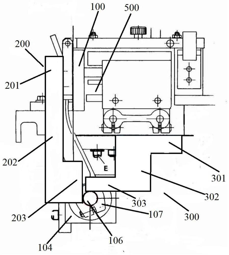 Special tool suitable for positioning cigarette receiving rod at GDX1 No. 4 wheel outlet