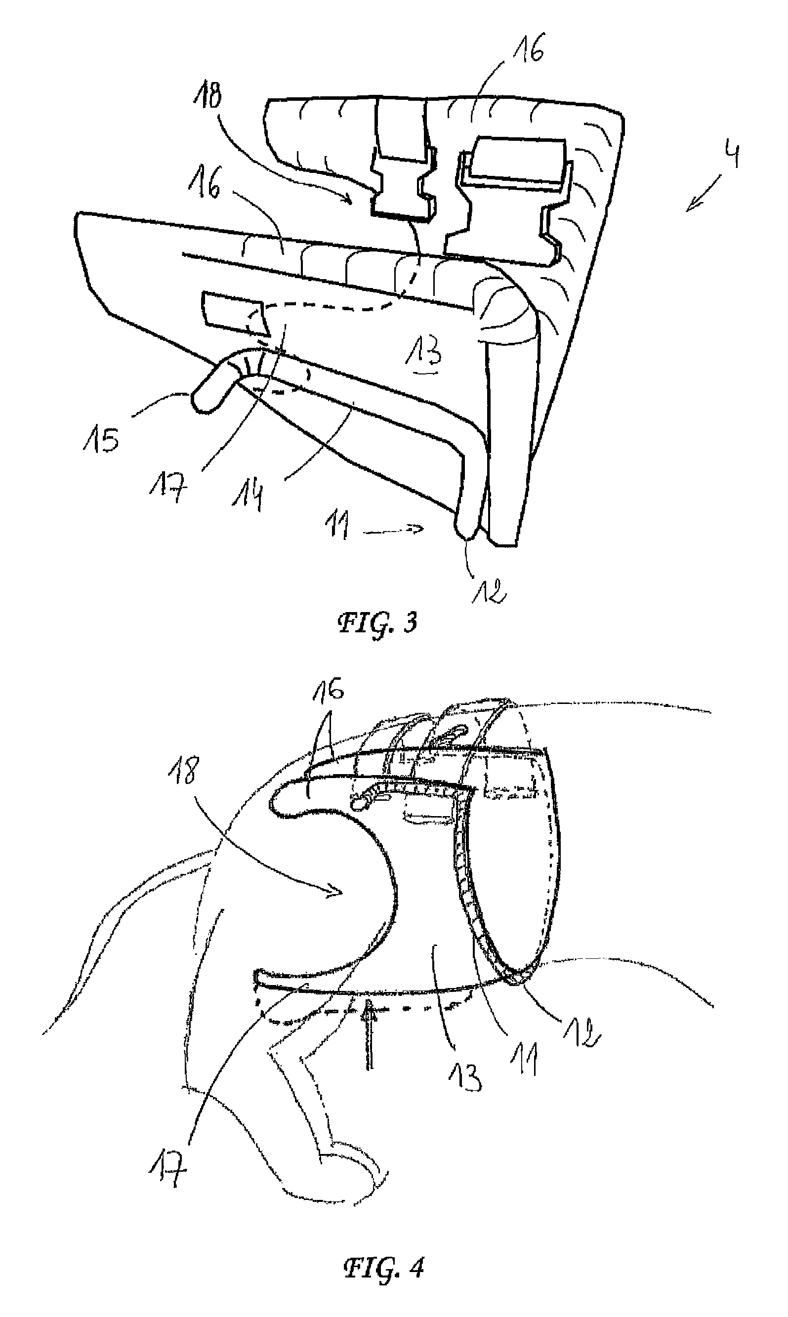 Rehabilitation or mobility assistance device for a quadruped animal