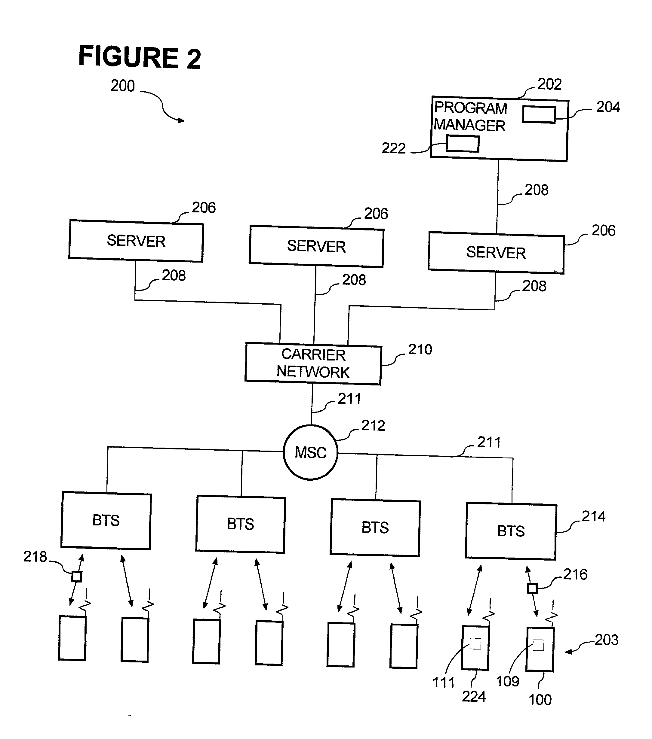 Method and apparatus for network initiated uninstallation of application program over wireless network