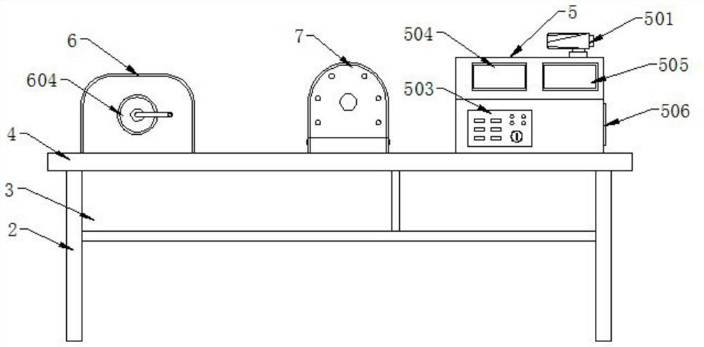 Mechanical transmission demonstration workbench