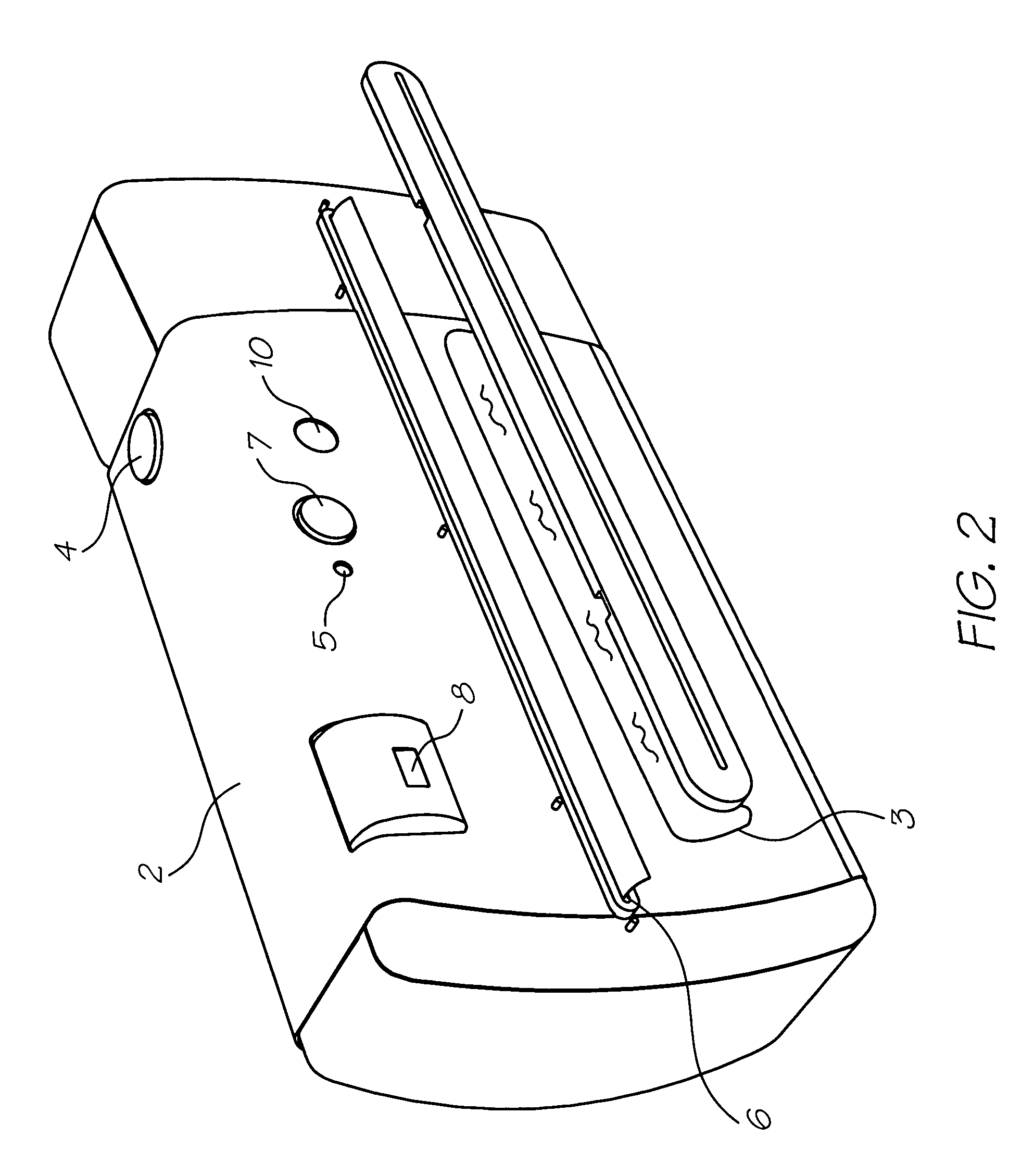 Printing cartridge for a camera and printer combination including an authentication device