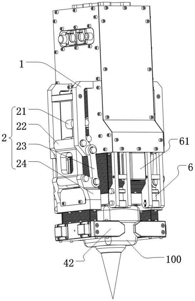 Grabbing device for petroleum exploration wireless node