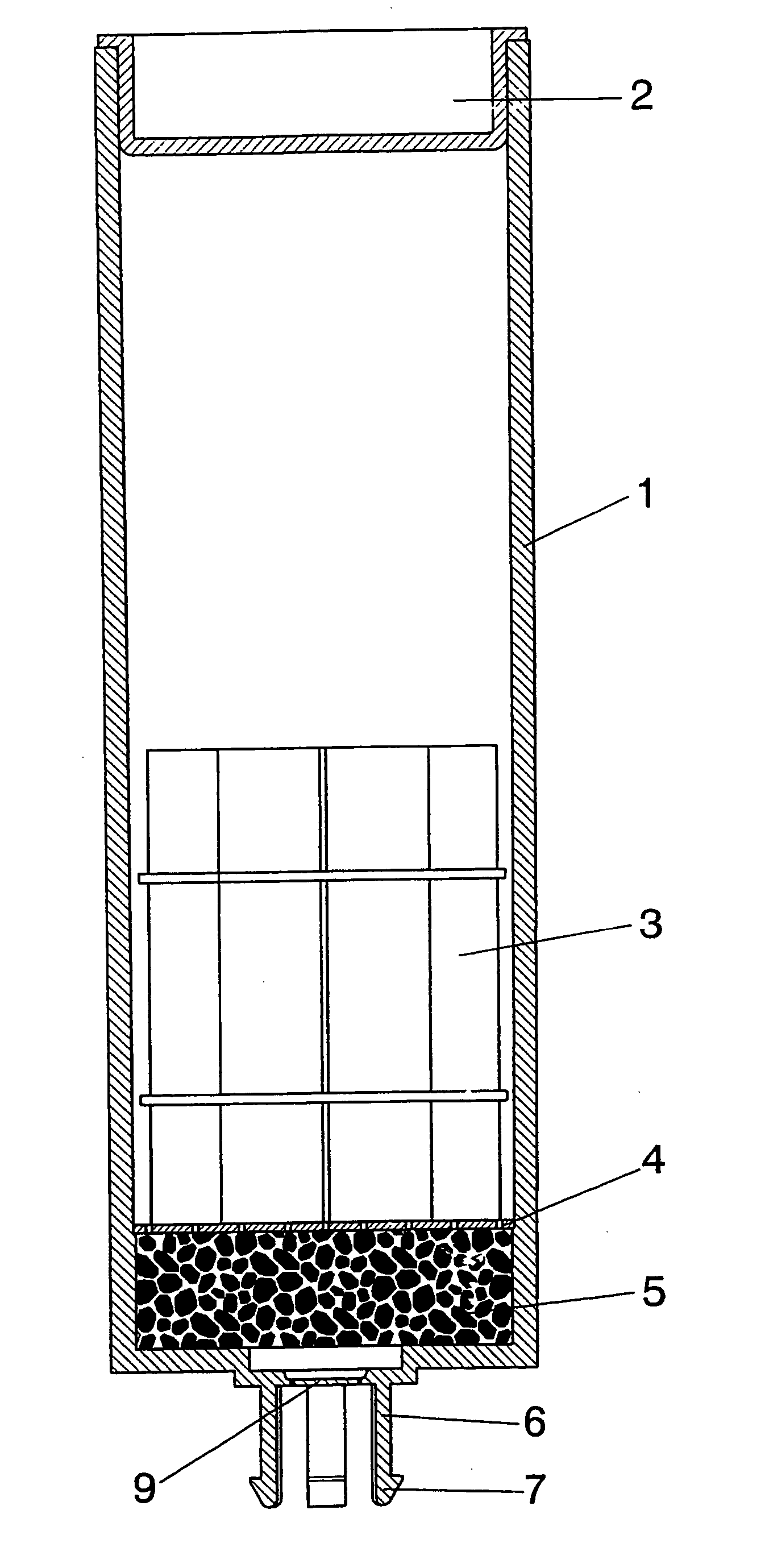 Securing system for pyrotechnic launch tubes