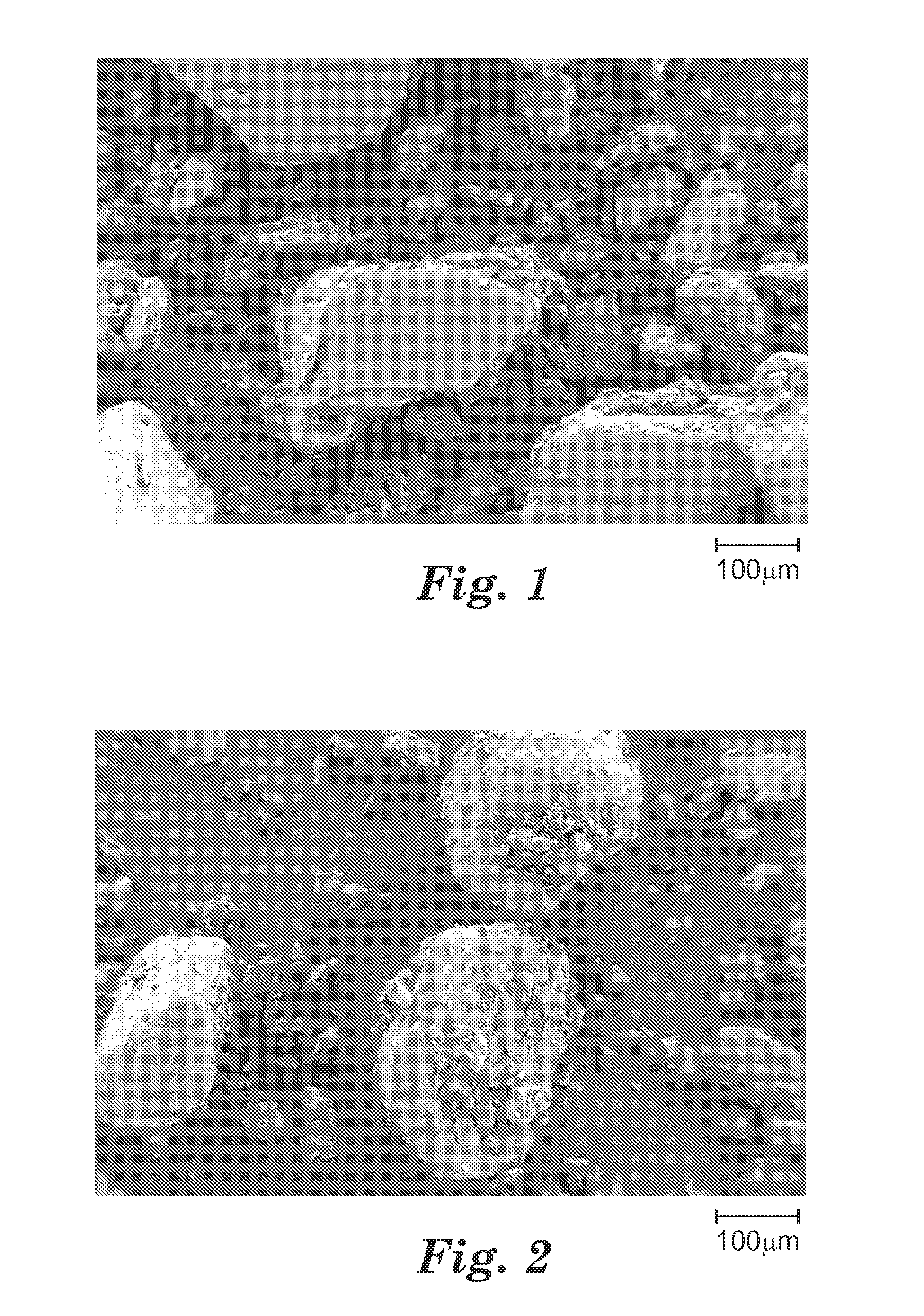 Composition containing a water-miscible liquid and a water-soluble particle, method of production and use thereof