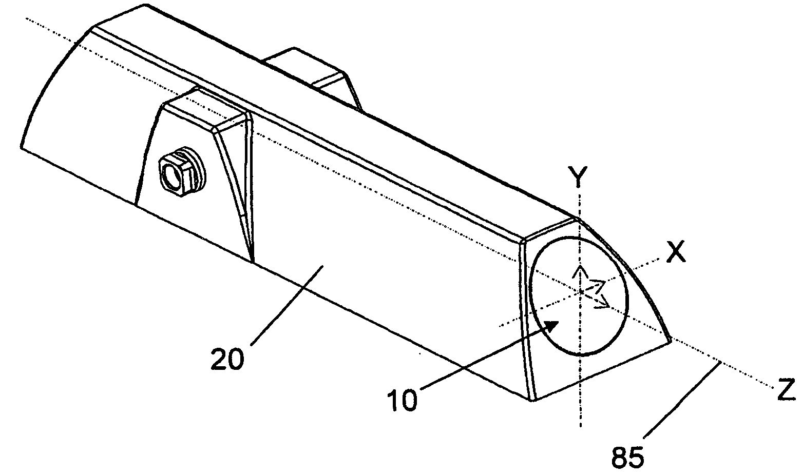 Door closer housing and sealing plug of door closer