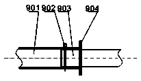 Suspension device for calligraphic and painting works